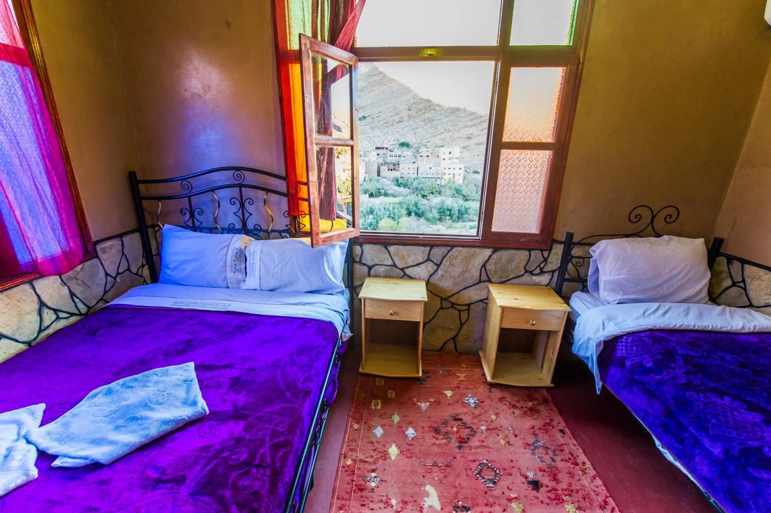 Bed in Les Jardins De Todgha gorges de todra tinghir