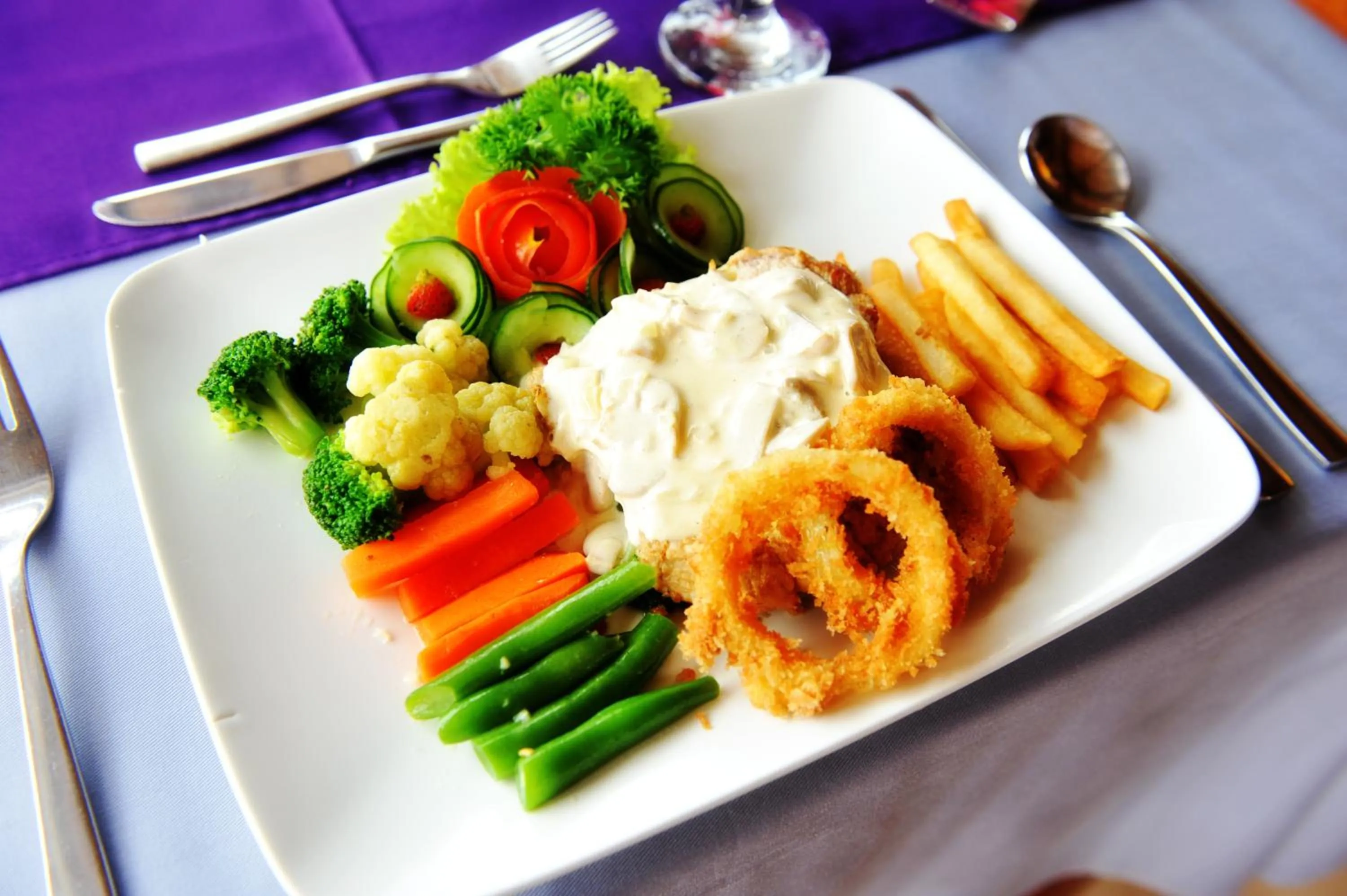 Food close-up in Bali Palms Resort