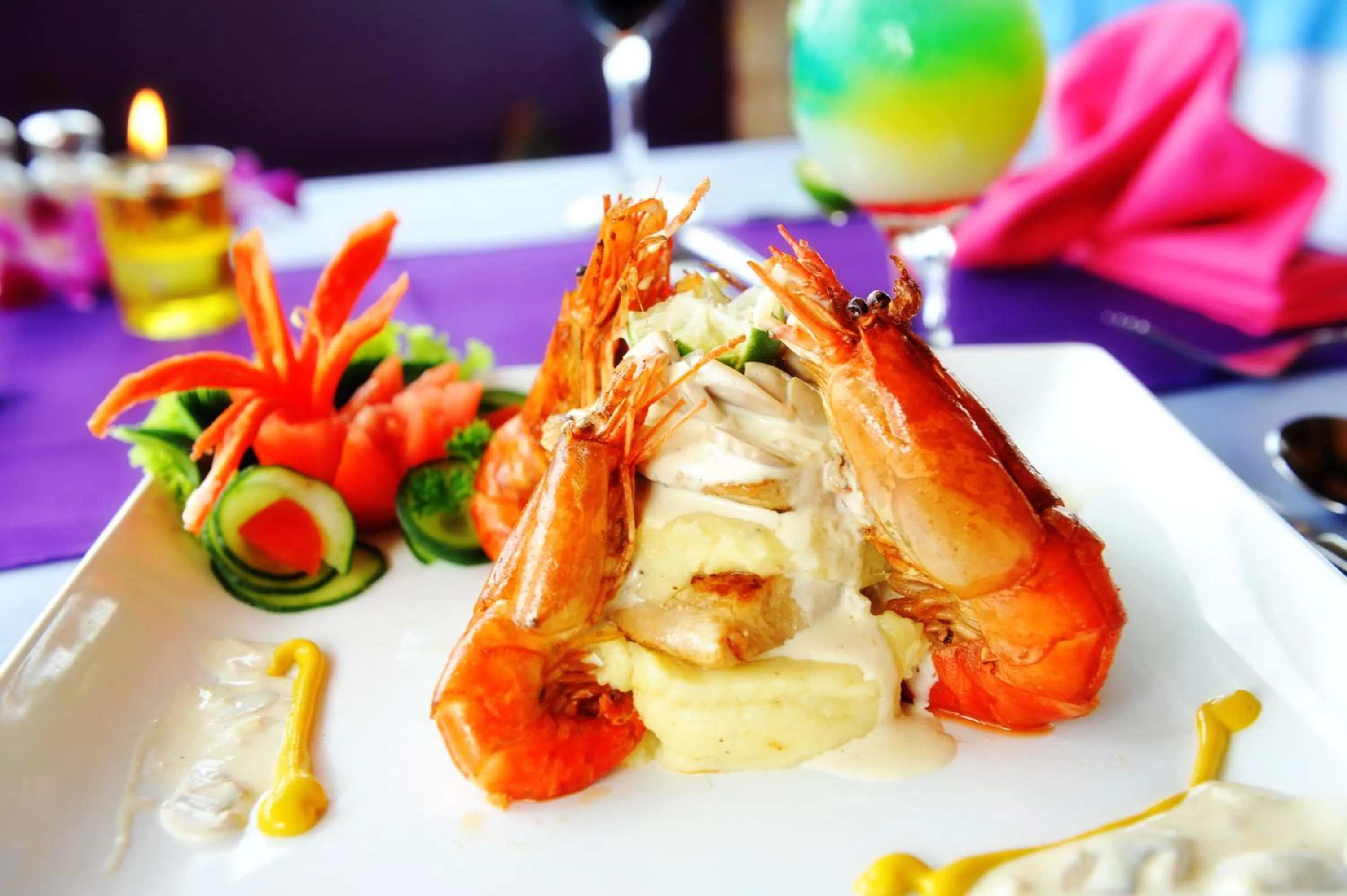 Food close-up in Bali Palms Resort