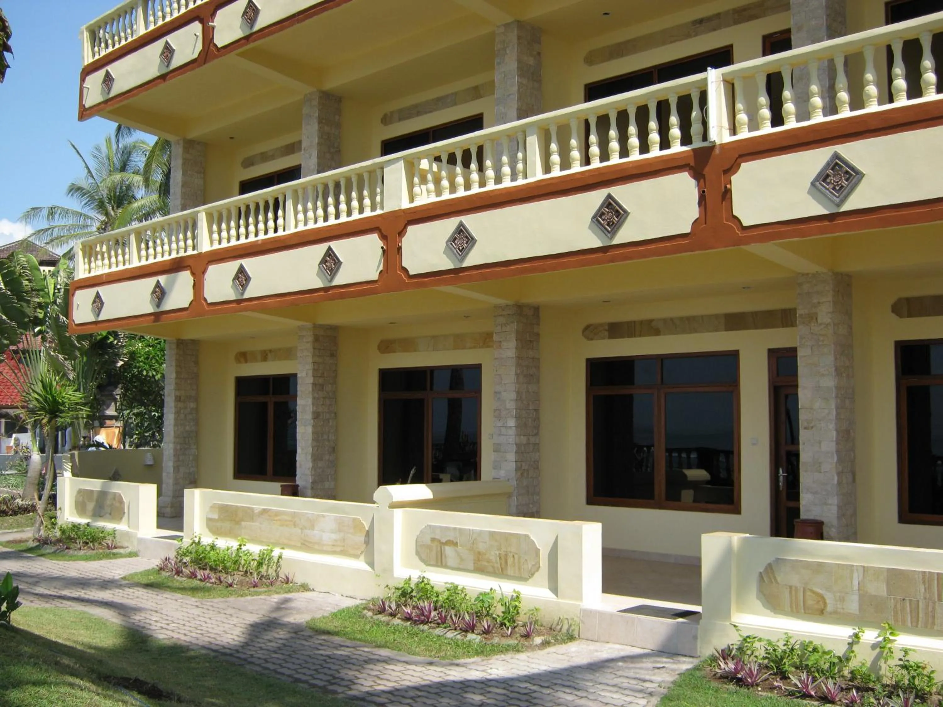 Facade/entrance in Bali Palms Resort