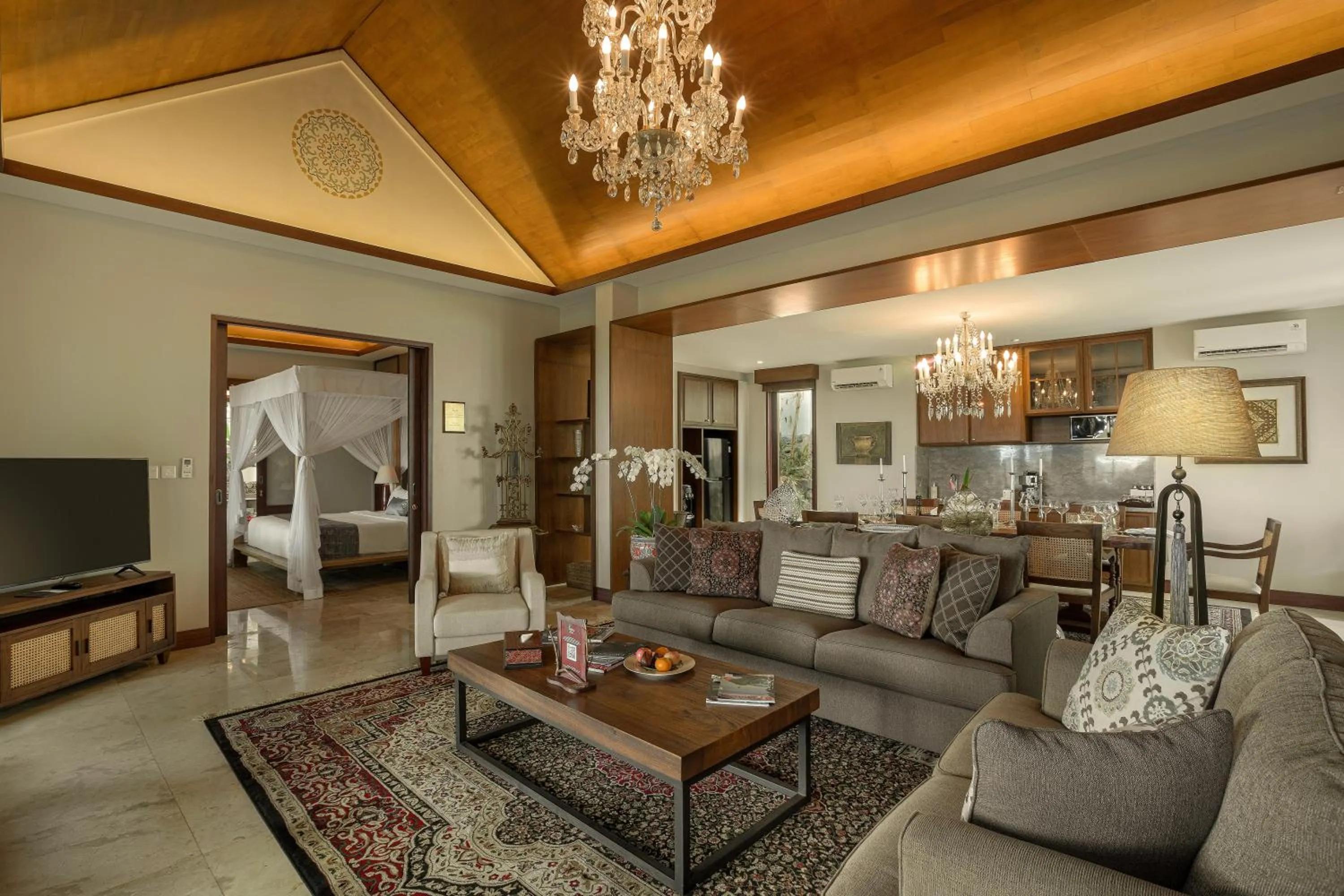 Living room in Plataran Borobudur