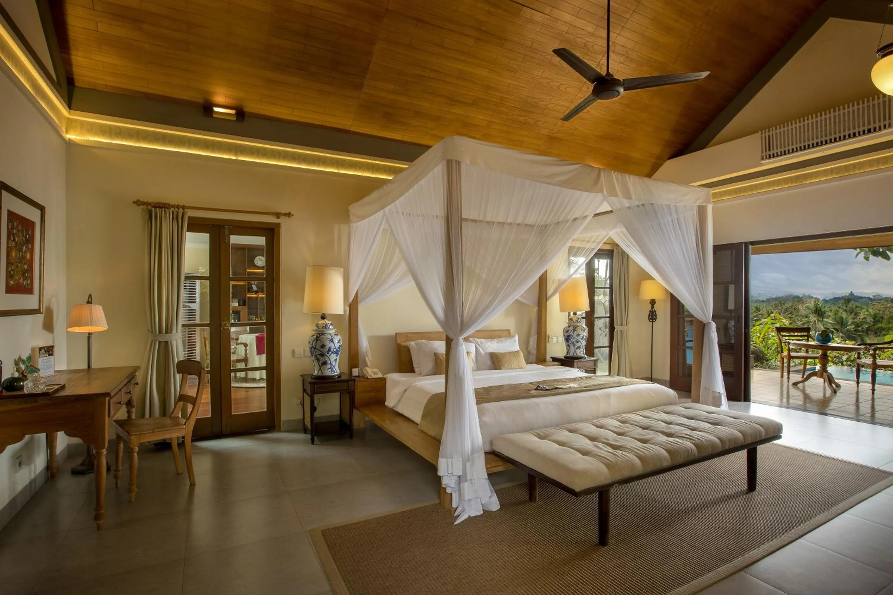 Bedroom, Bed in Plataran Borobudur