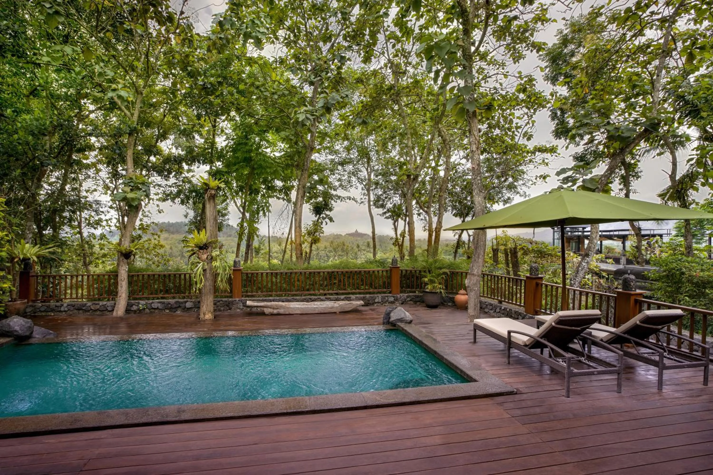Swimming pool in Plataran Borobudur