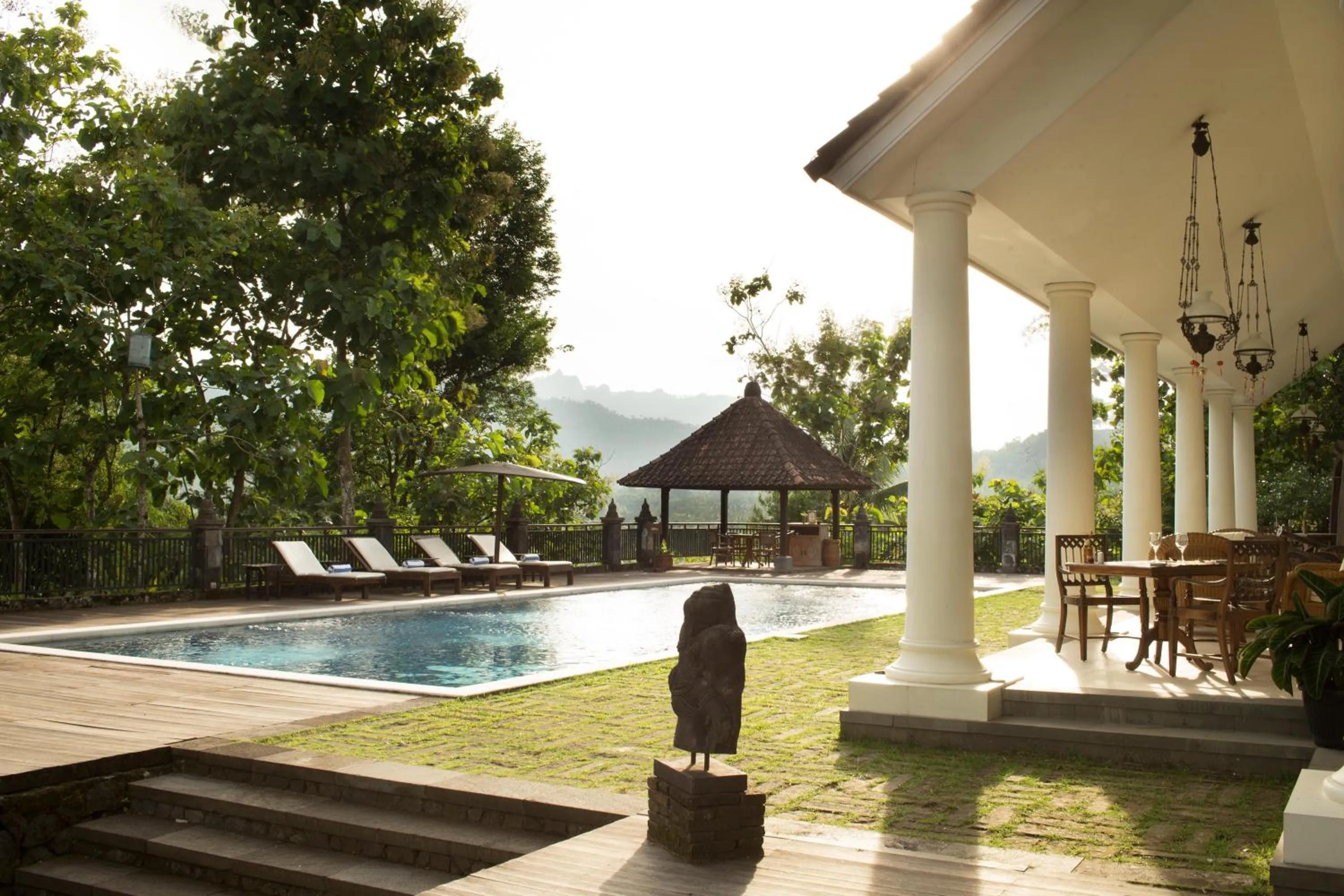 Swimming pool in Plataran Borobudur