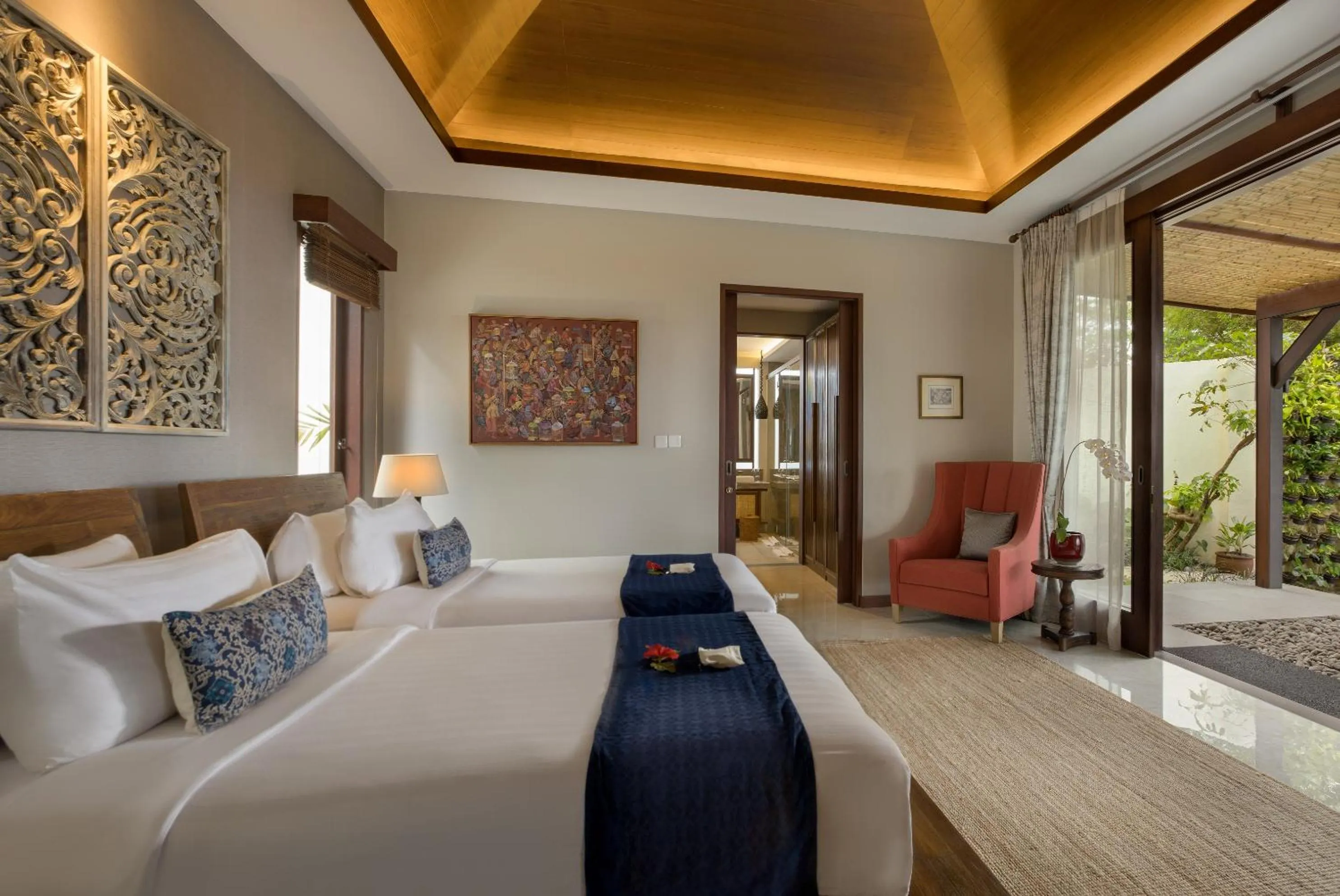 Bedroom, Bed in Plataran Borobudur