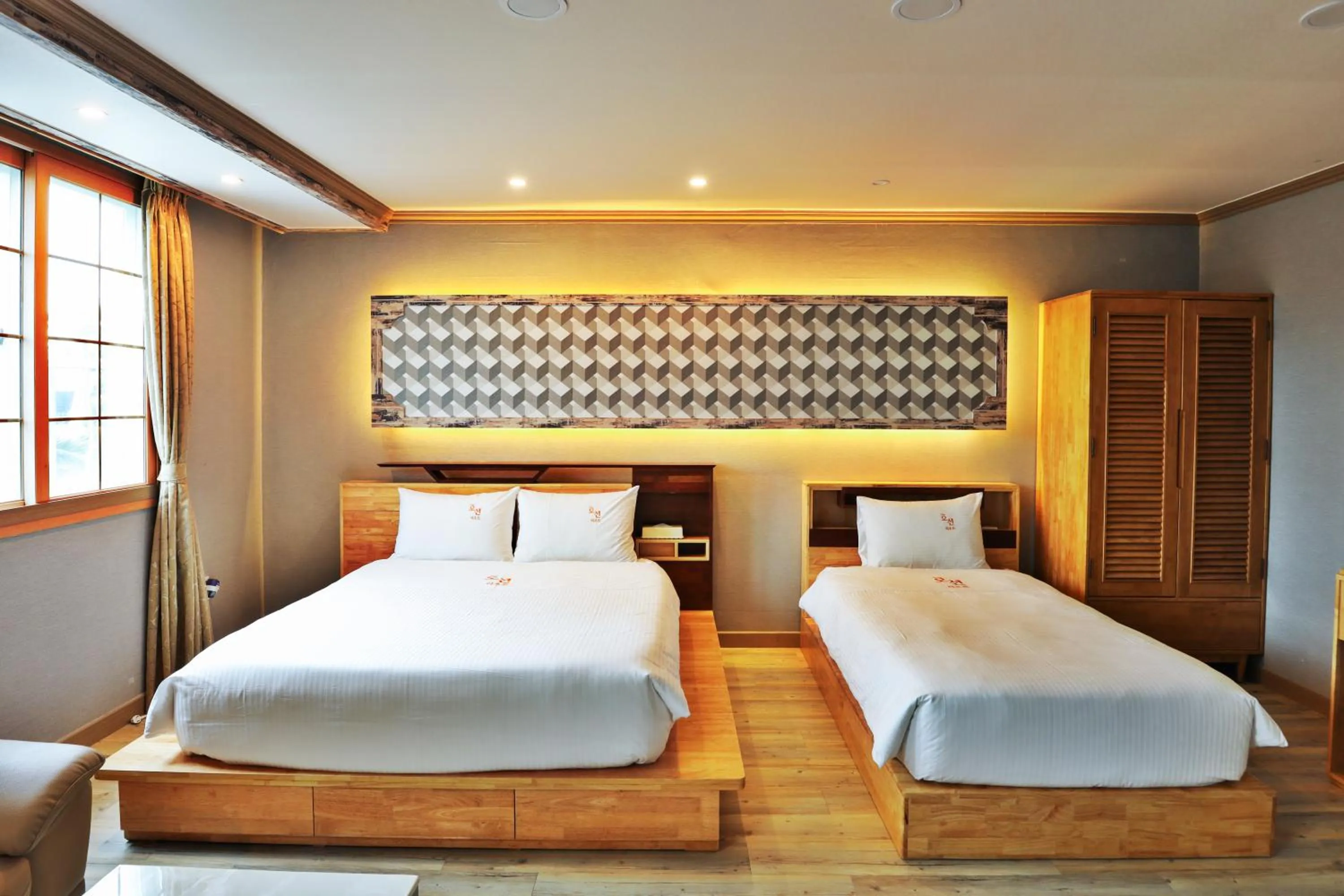 Bed in New Ocean Resort