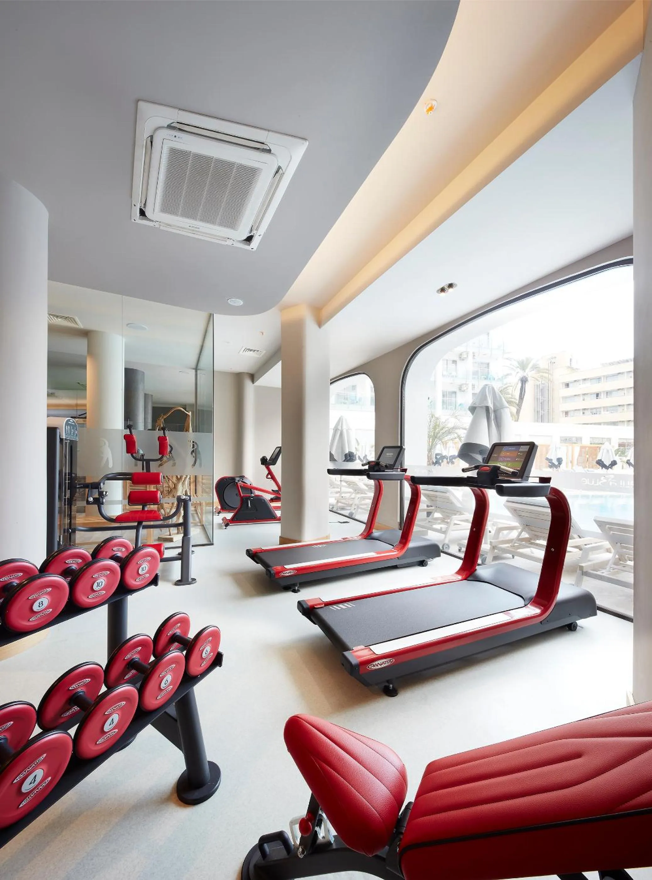 Fitness centre/facilities in Lalila Blue Suites