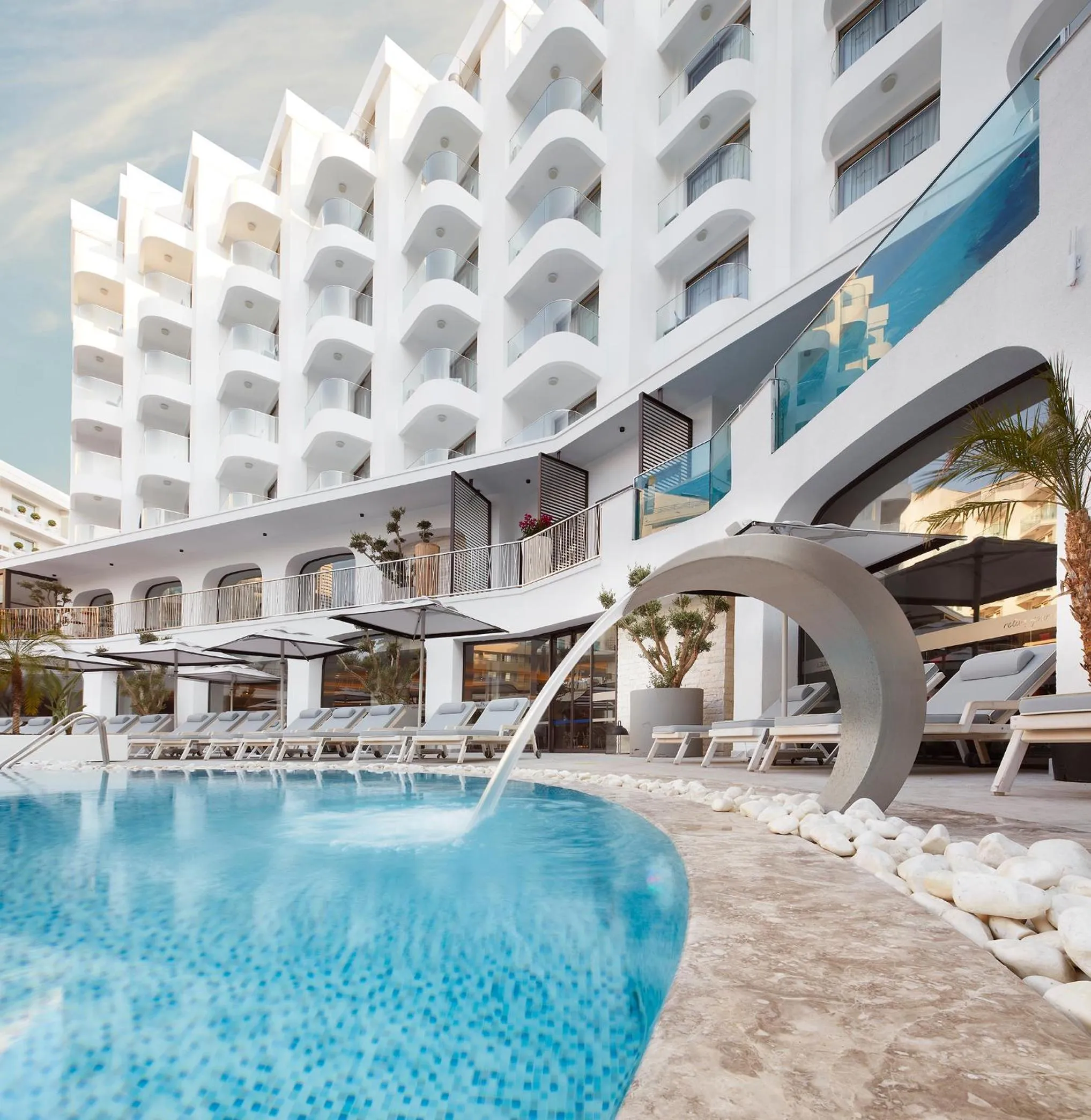 Property building in Lalila Blue Suites