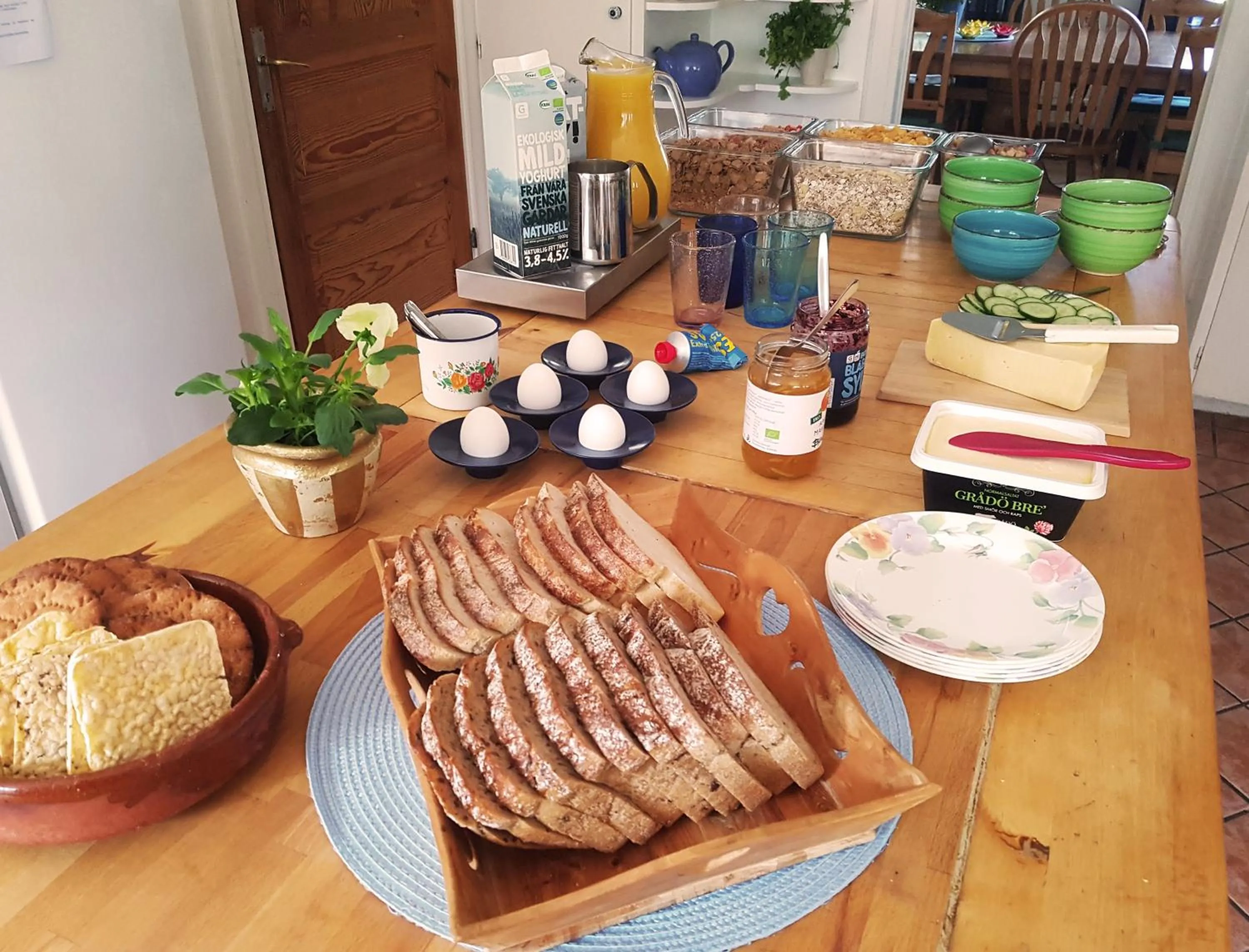 Breakfast in Garpenbergs B&B, BnB