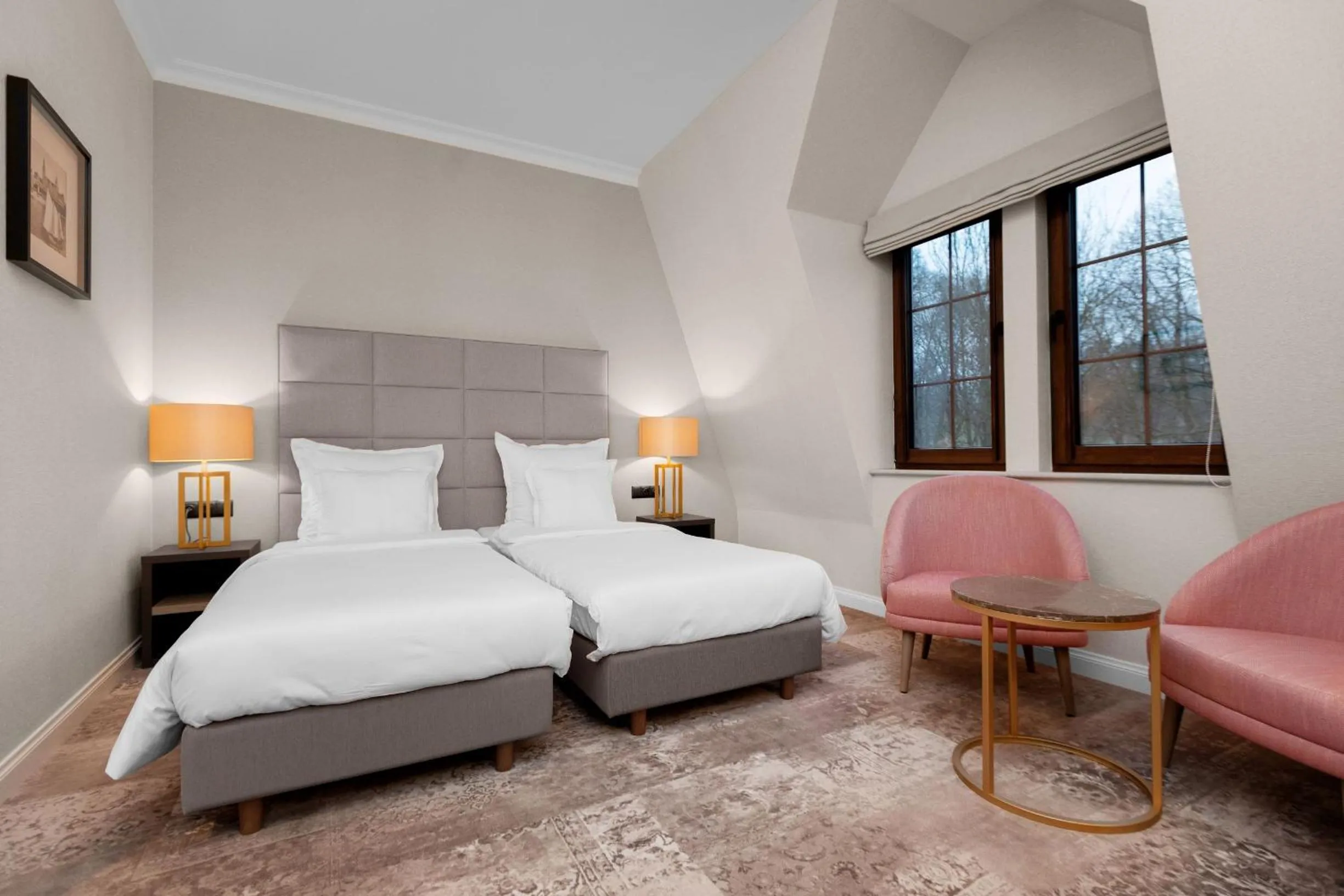 Bed in Grand Park Hotel