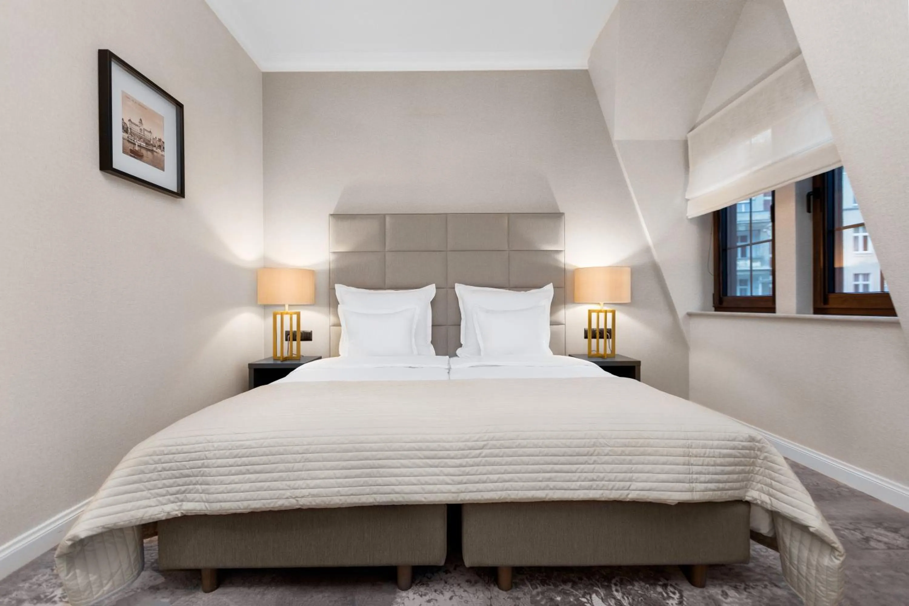 Bed in Grand Park Hotel