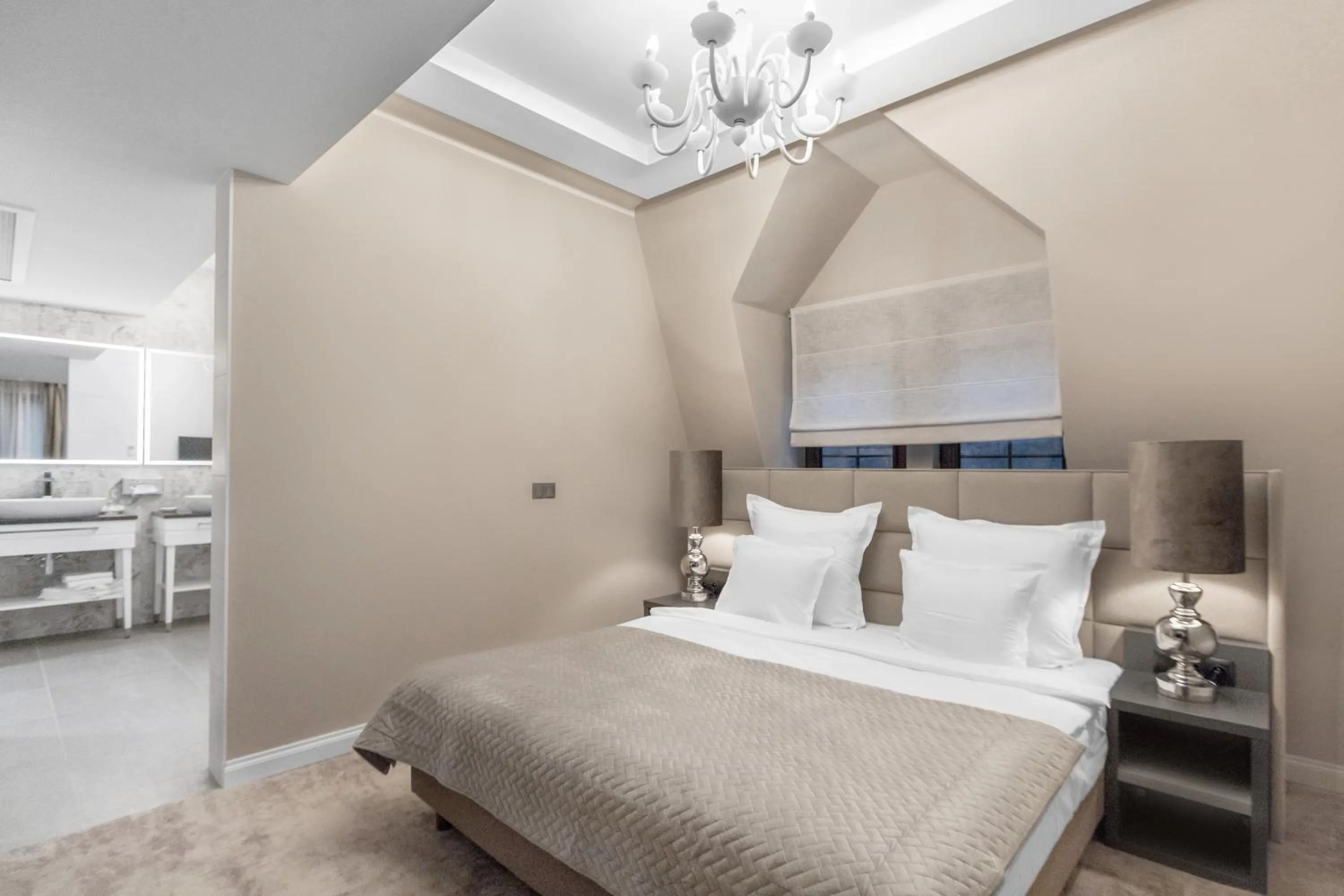 Bed in Grand Park Hotel