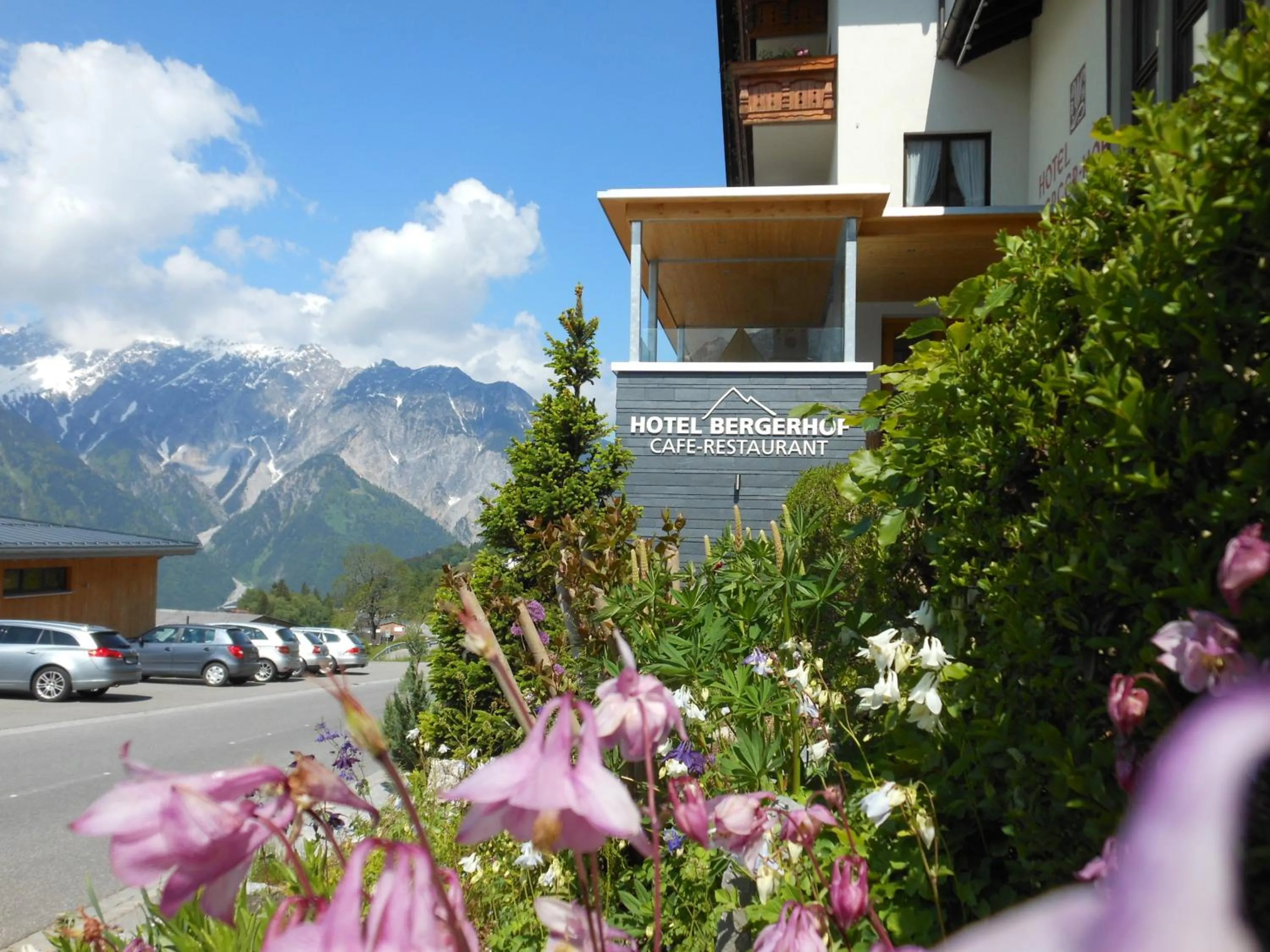 Facade/entrance in Hotel Bergerhof