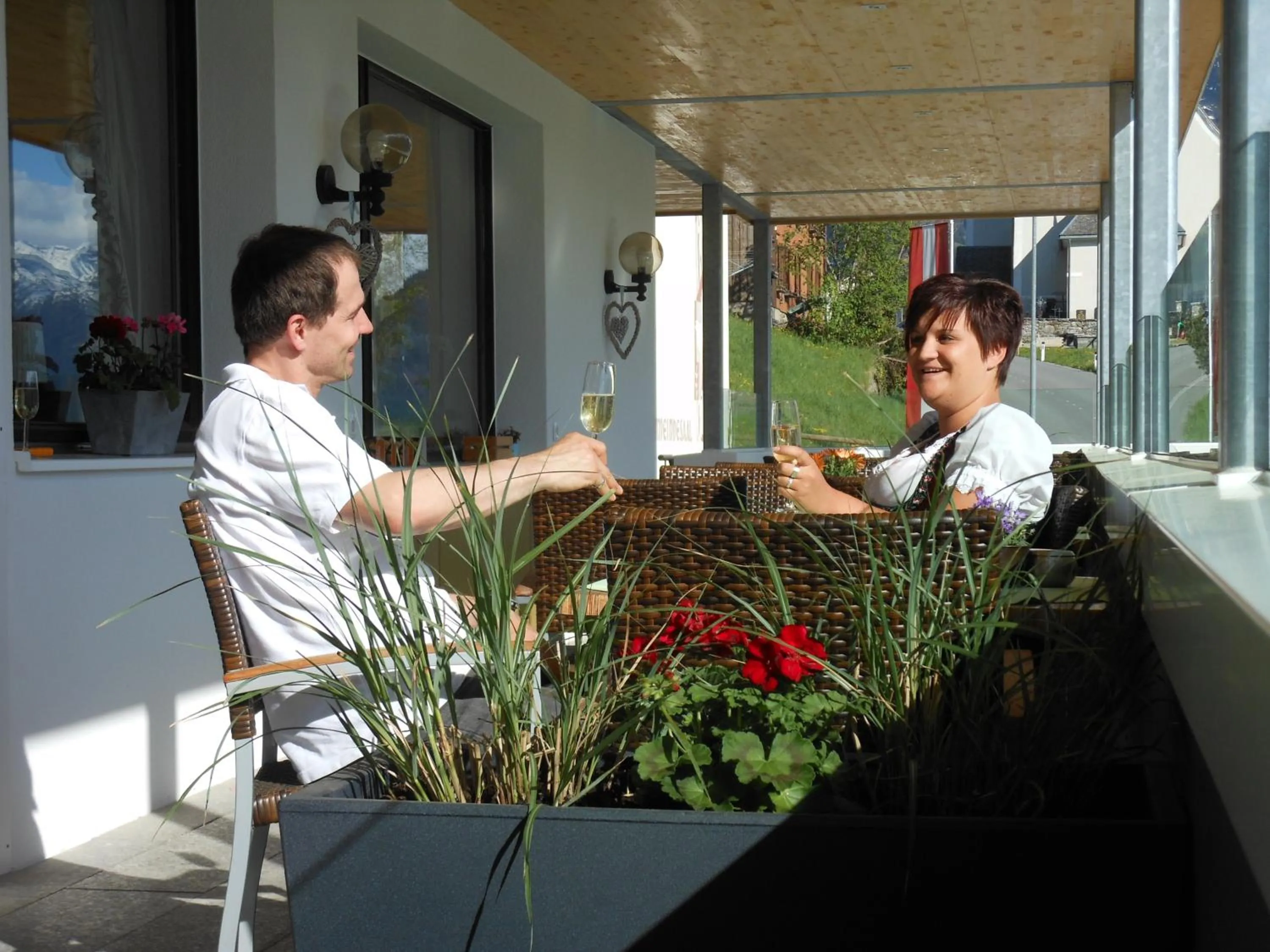 Balcony/Terrace in Hotel Bergerhof