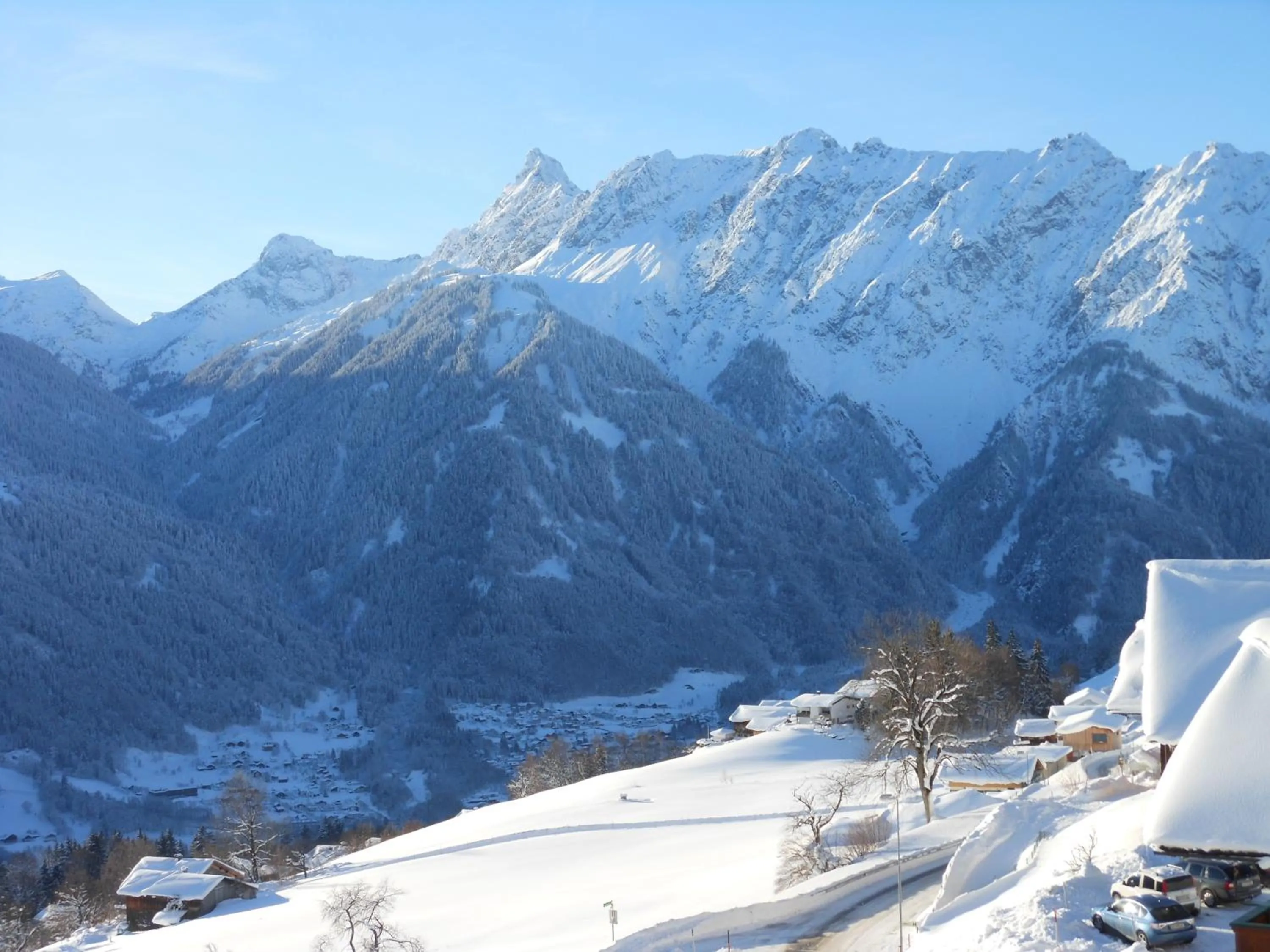 Natural landscape in Hotel Bergerhof