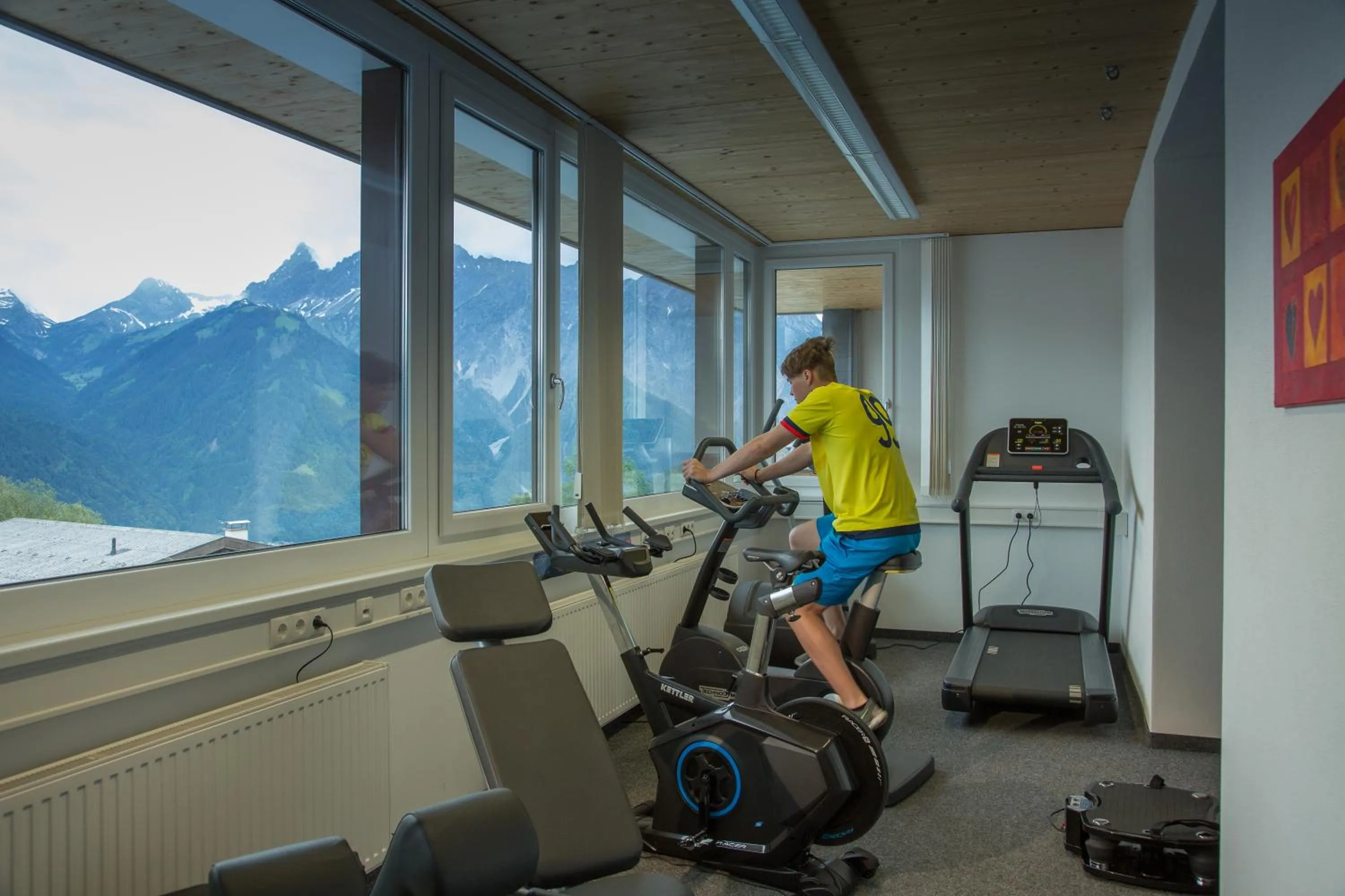 Fitness centre/facilities in Hotel Bergerhof