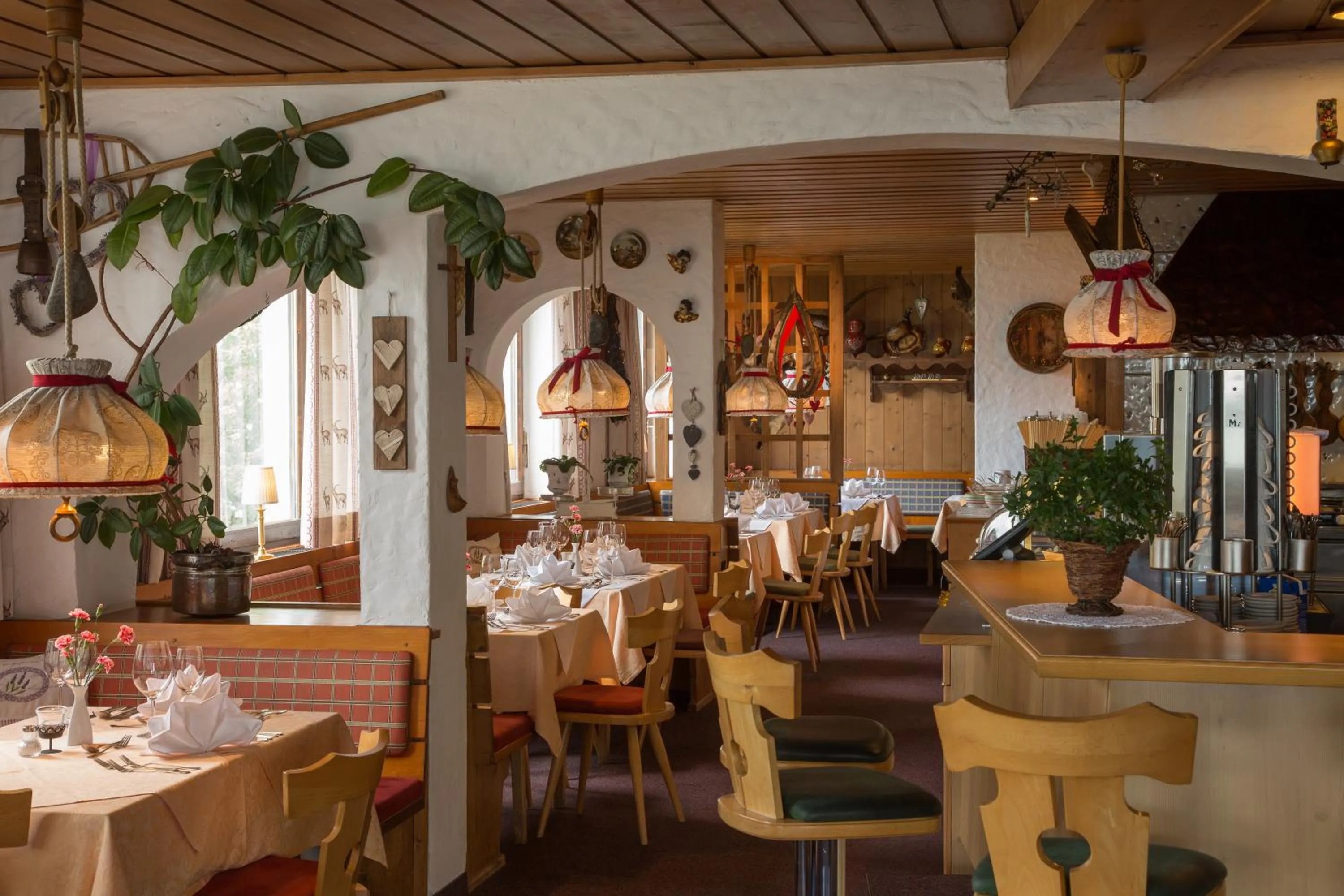 Restaurant/places to eat in Hotel Bergerhof