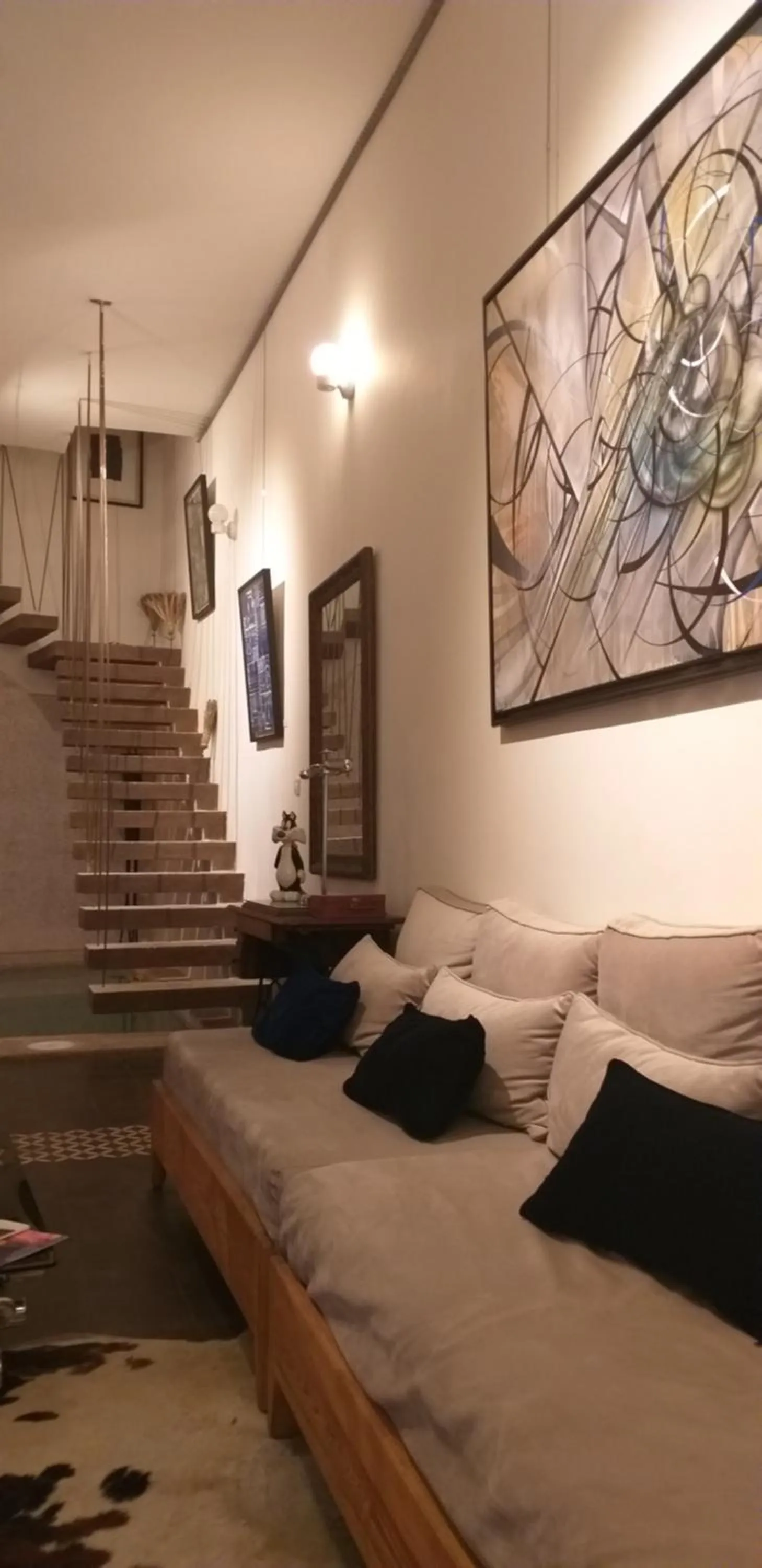 Living room, Bed in Dar d'Art