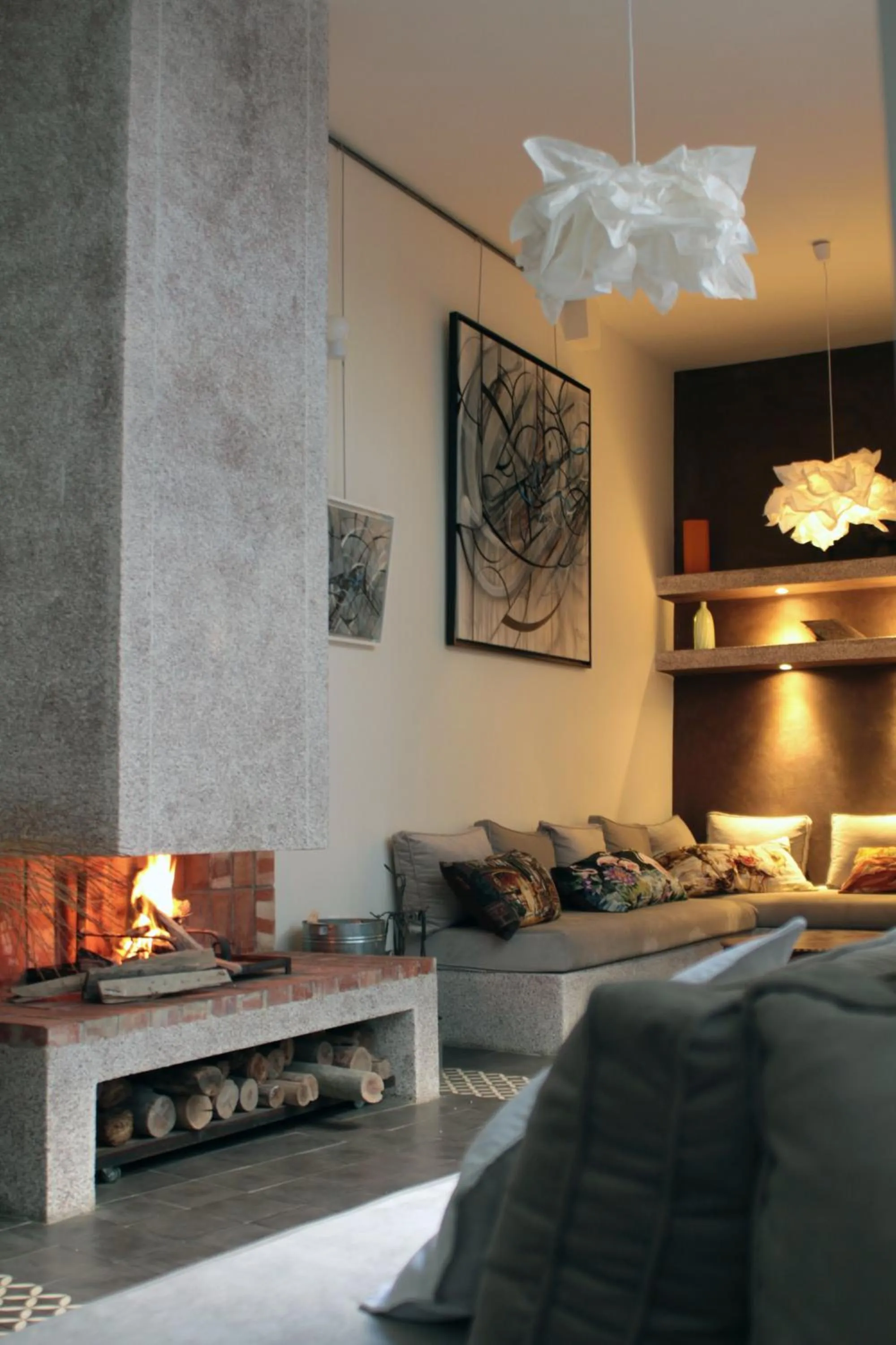 Living room, Bed in Dar d'Art