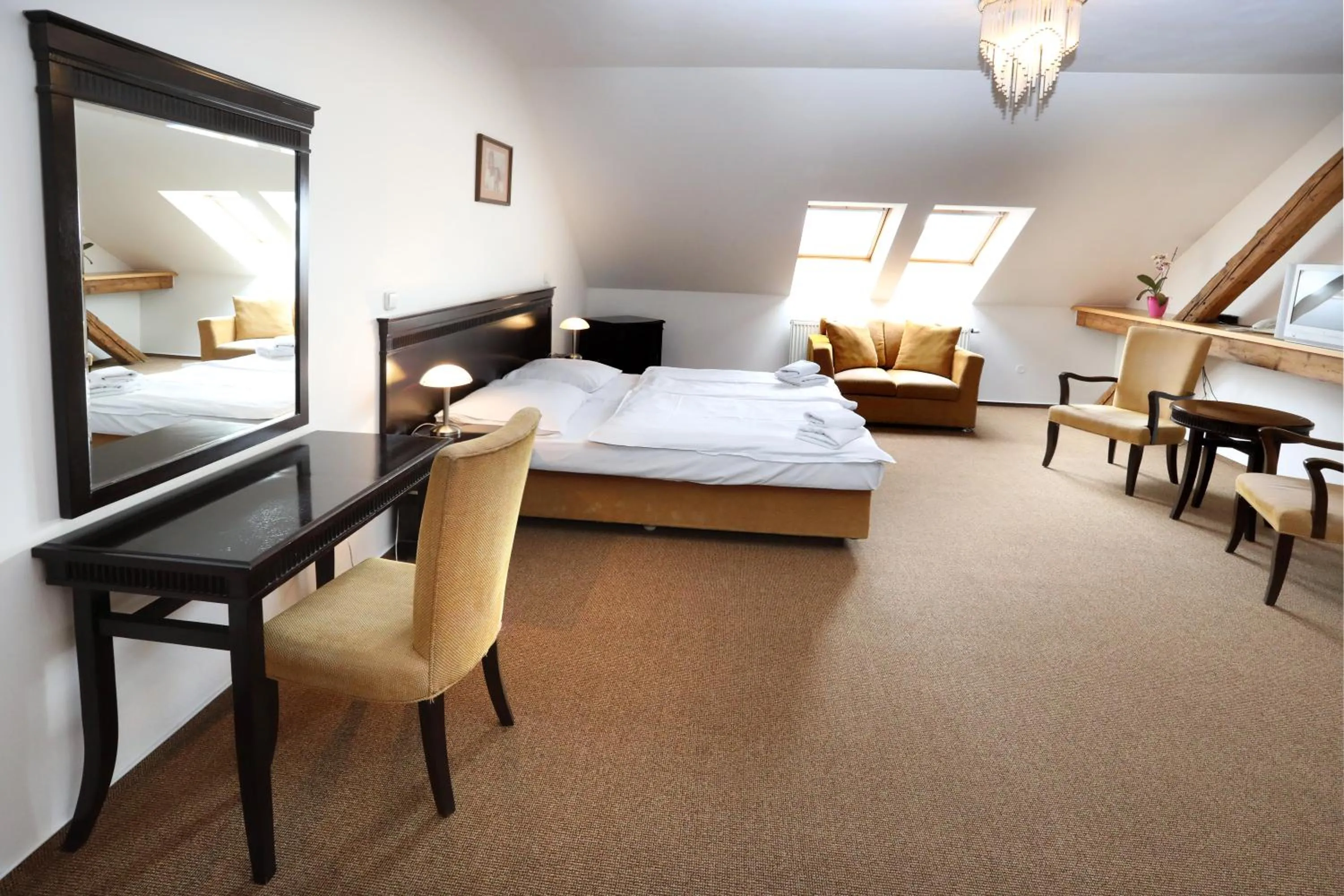 Bed in Hotel U Zeleneho stromu