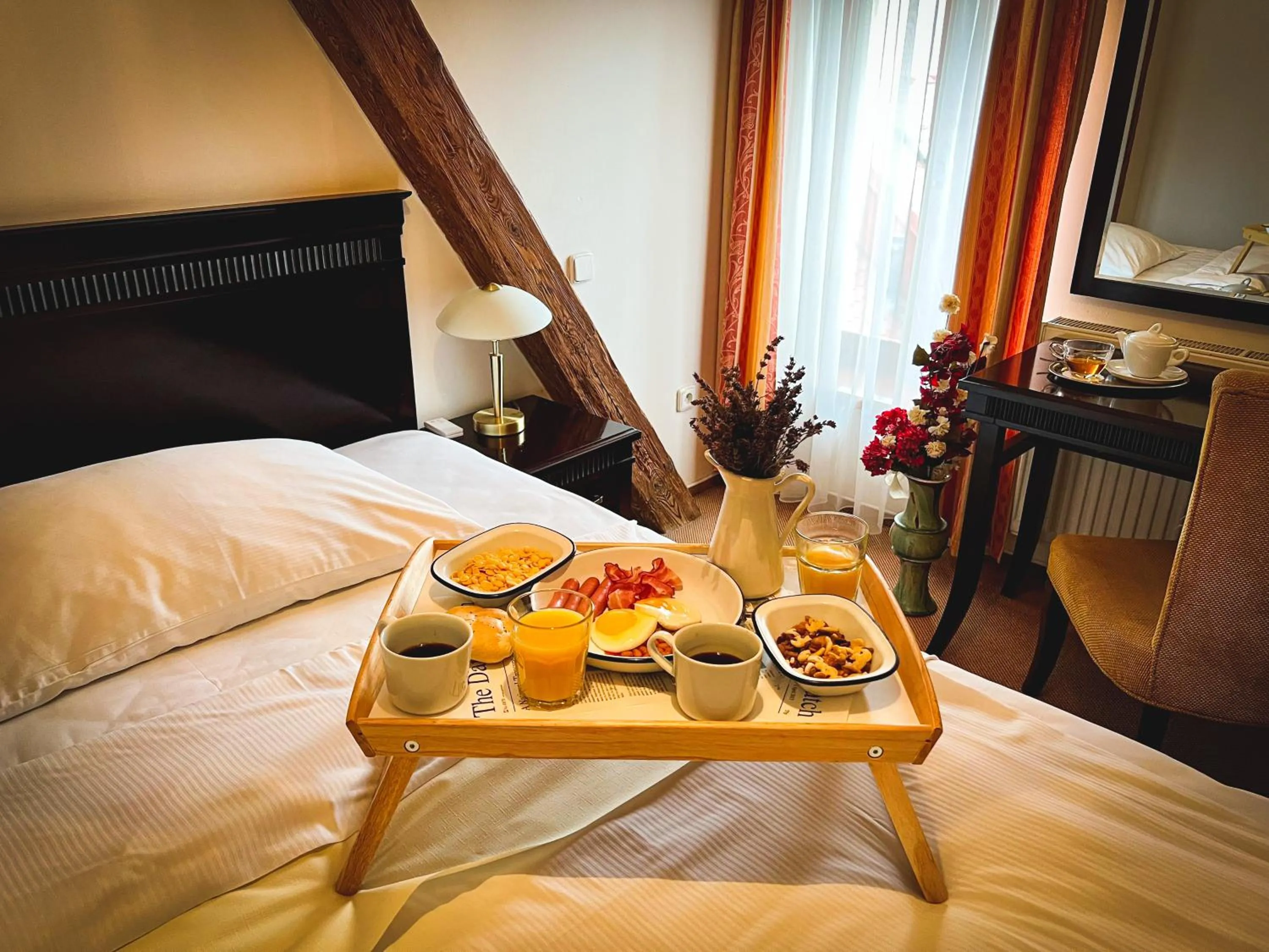 Bed in Hotel U Zeleneho stromu