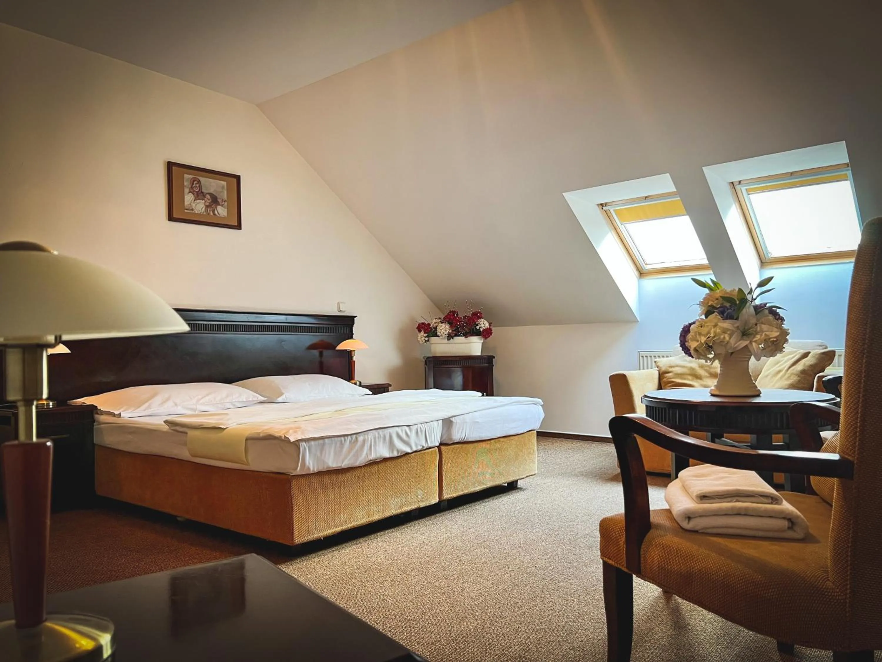 Bed in Hotel U Zeleneho stromu