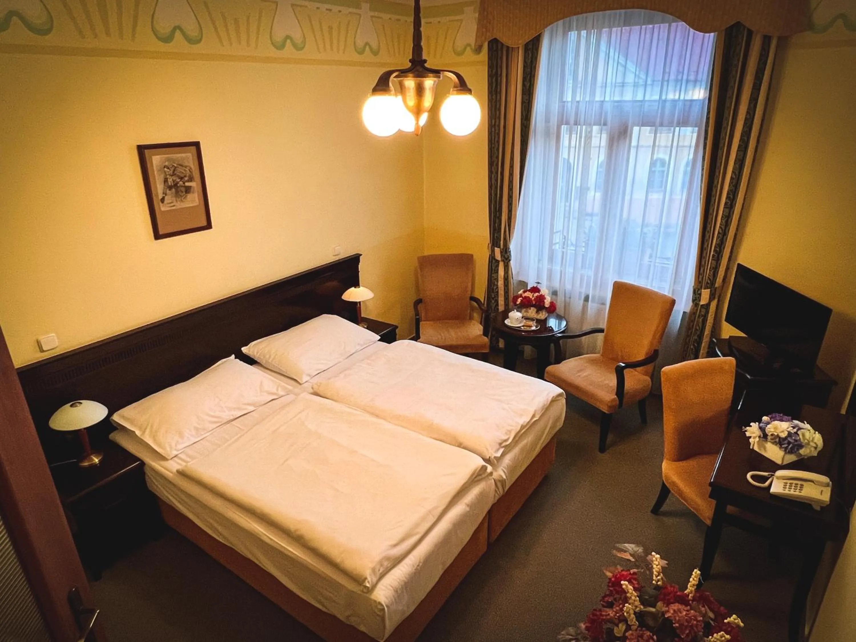 Bed in Hotel U Zeleneho stromu