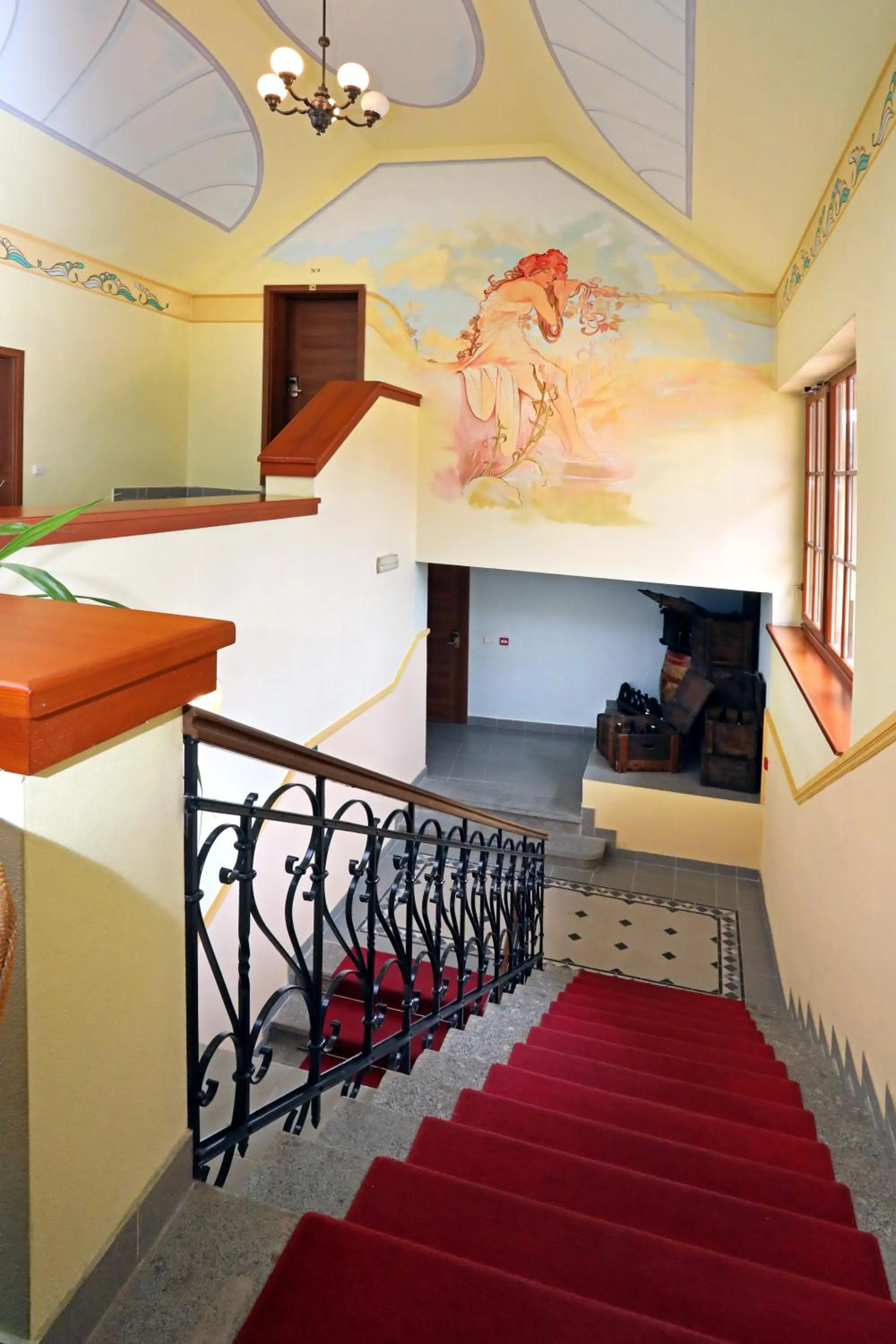 Bed in Hotel U Zeleneho stromu