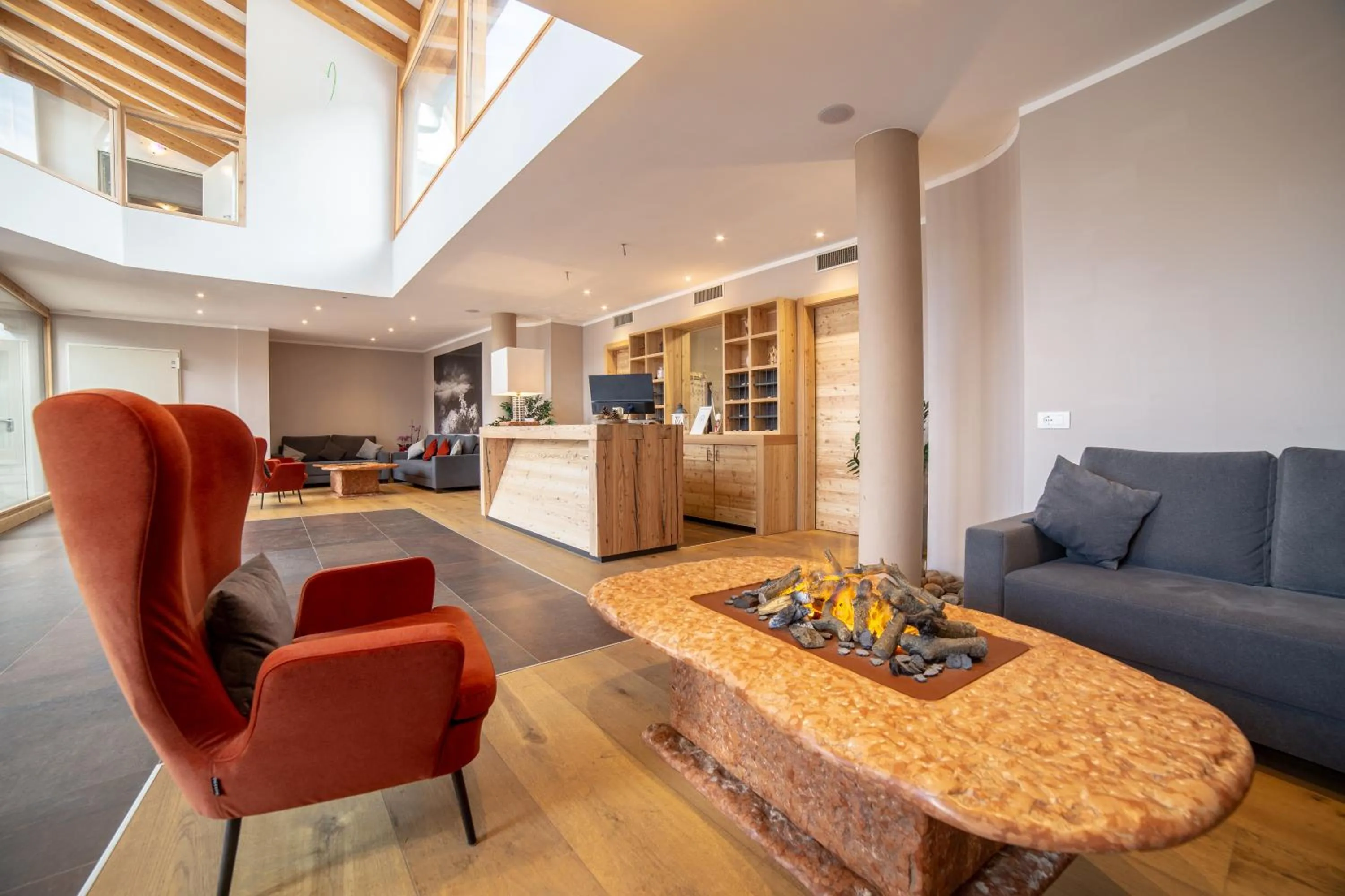 Lobby or reception in Caminetto Mountain Resort