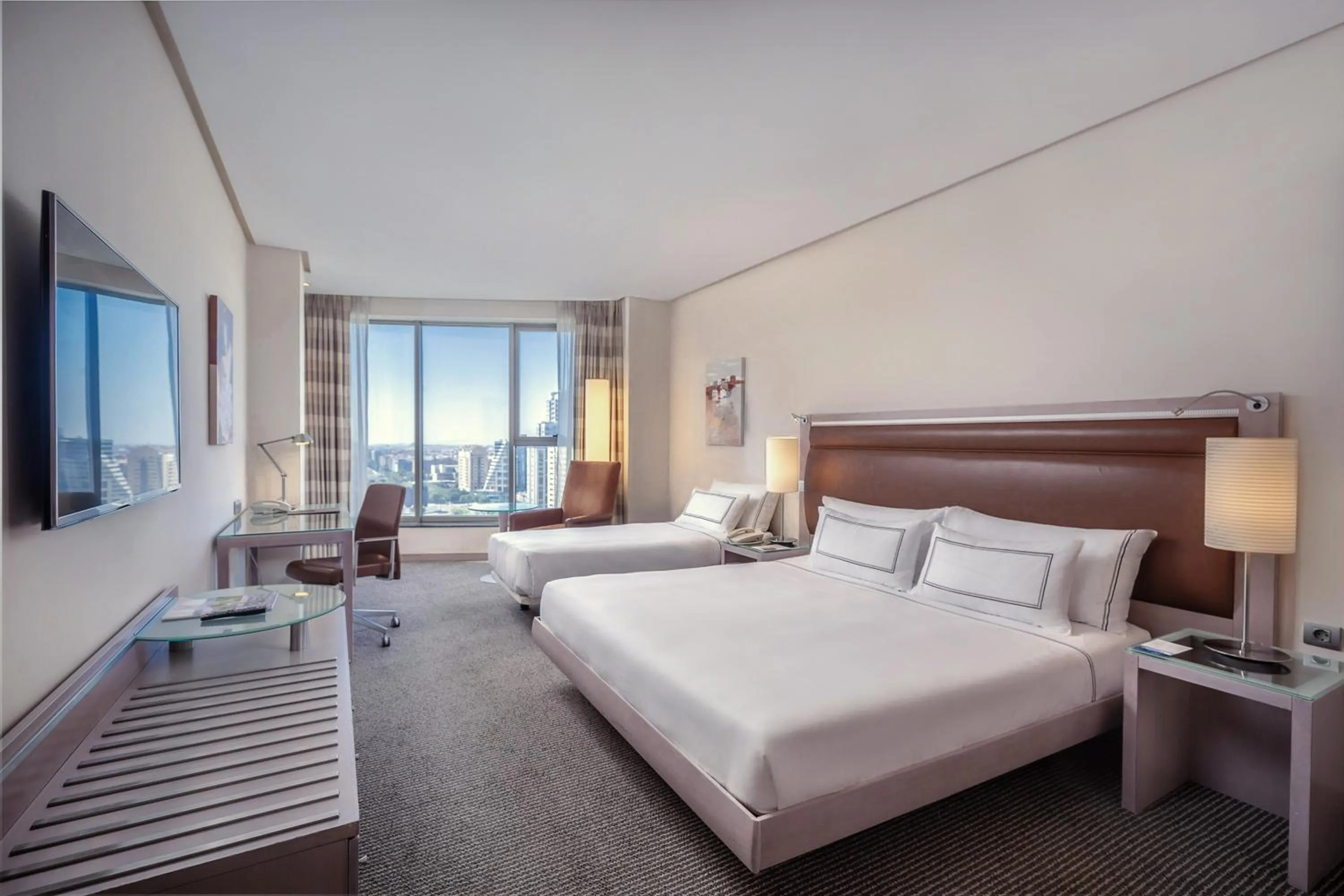 Bed in Melia Valencia