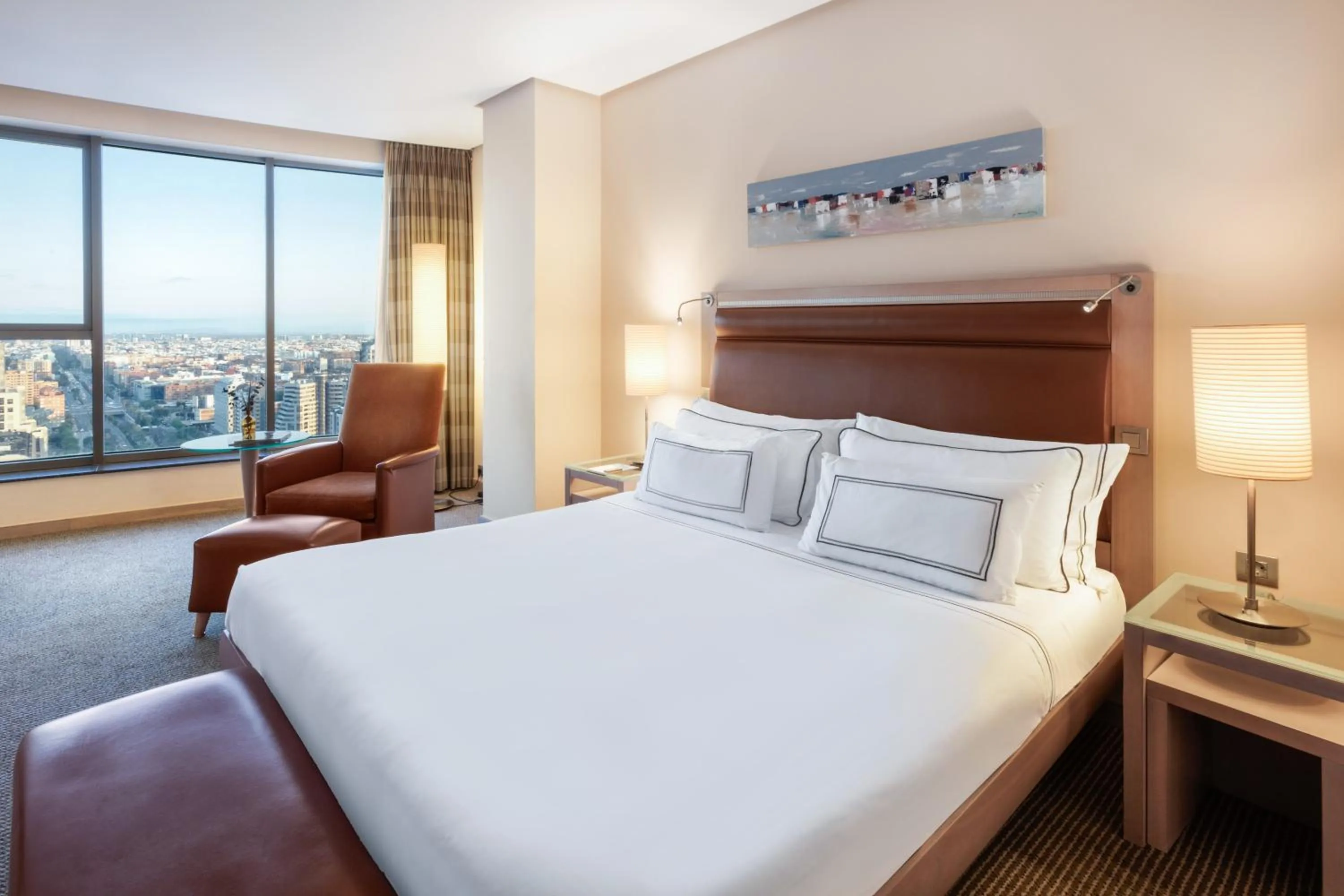 Bed in Melia Valencia