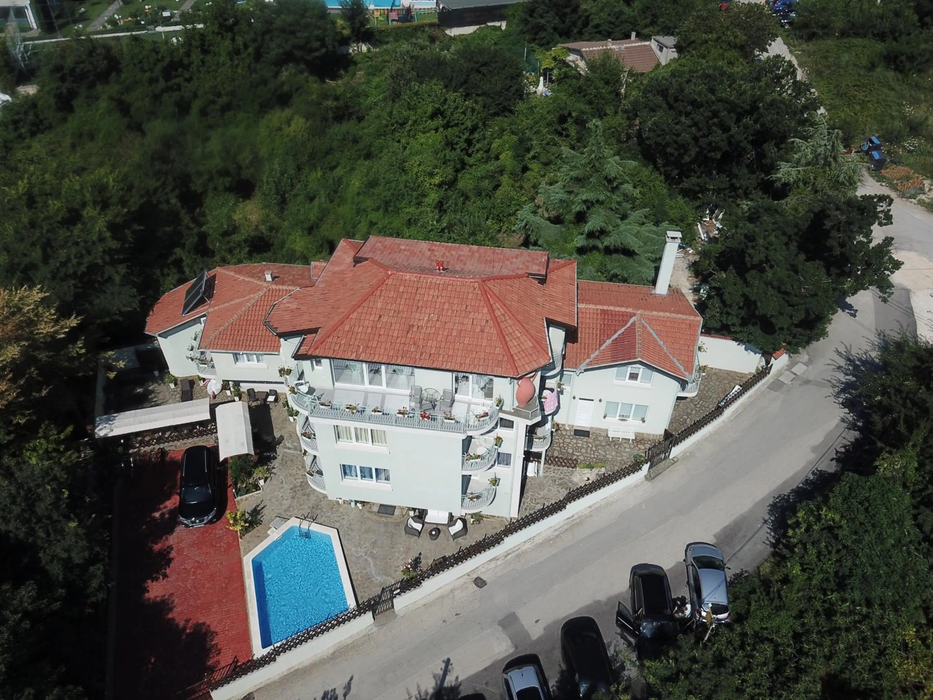 Property building in Hotel Amfora