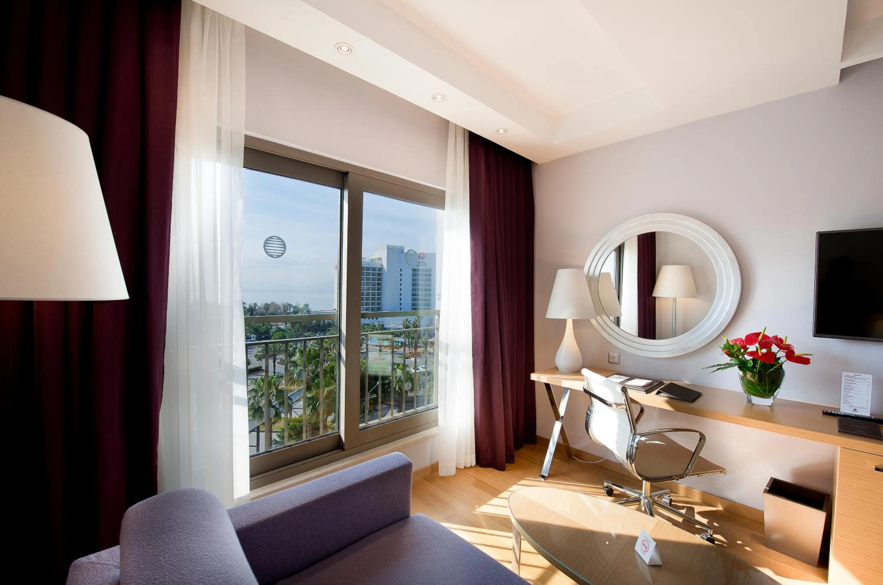 Seating area in Akra V - Access to Akra Antalya