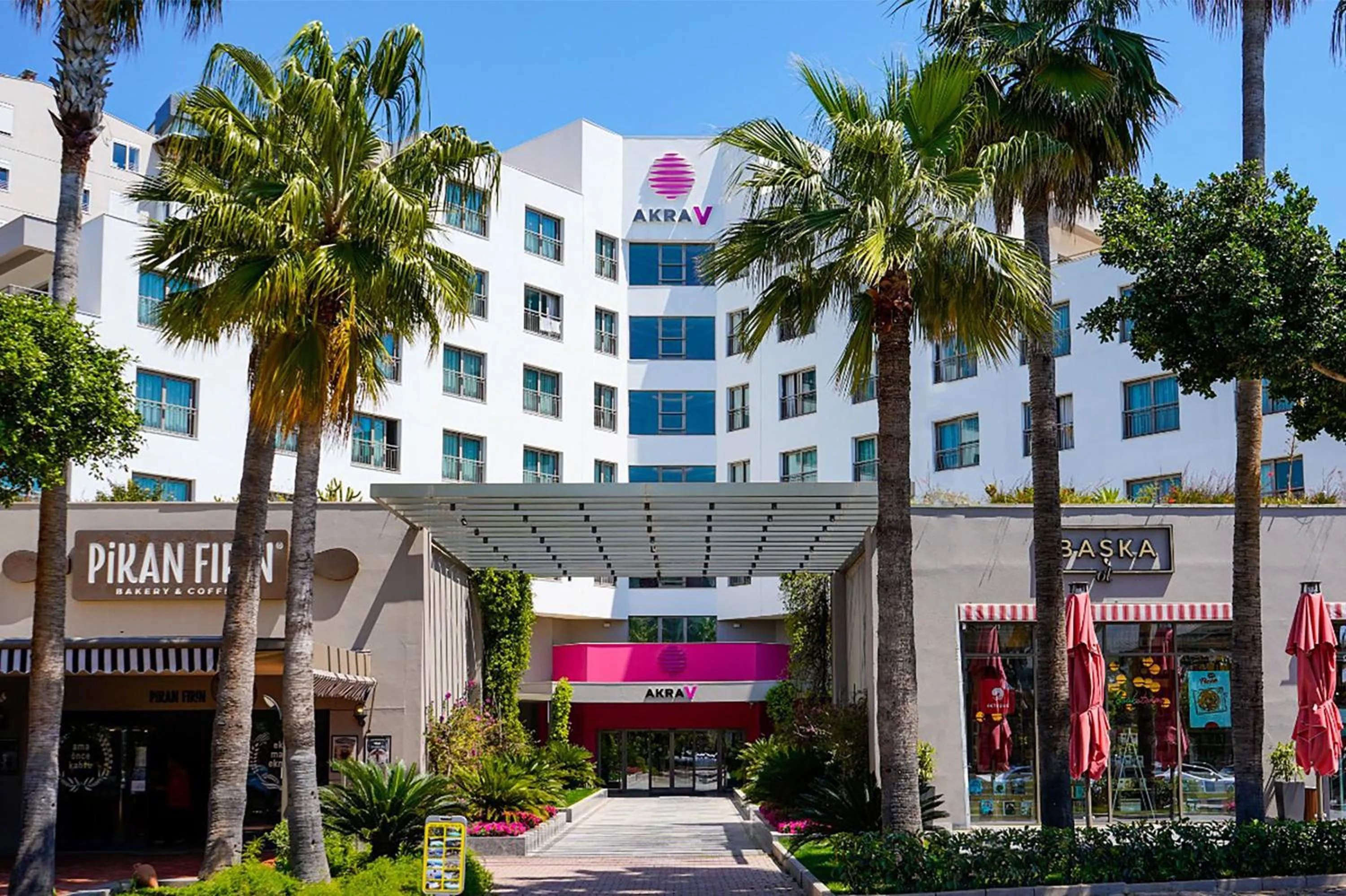 Property building in Akra V - Access to Akra Antalya