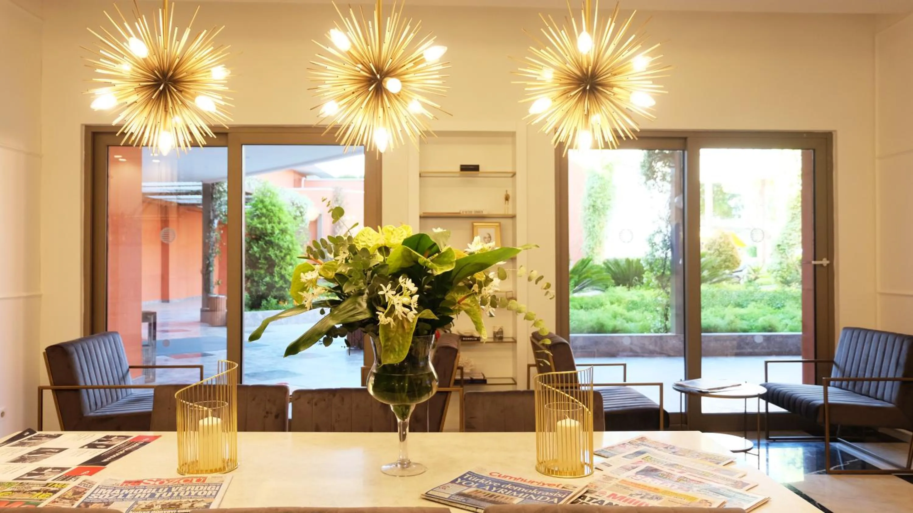 Living room in Akra V - Access to Akra Antalya