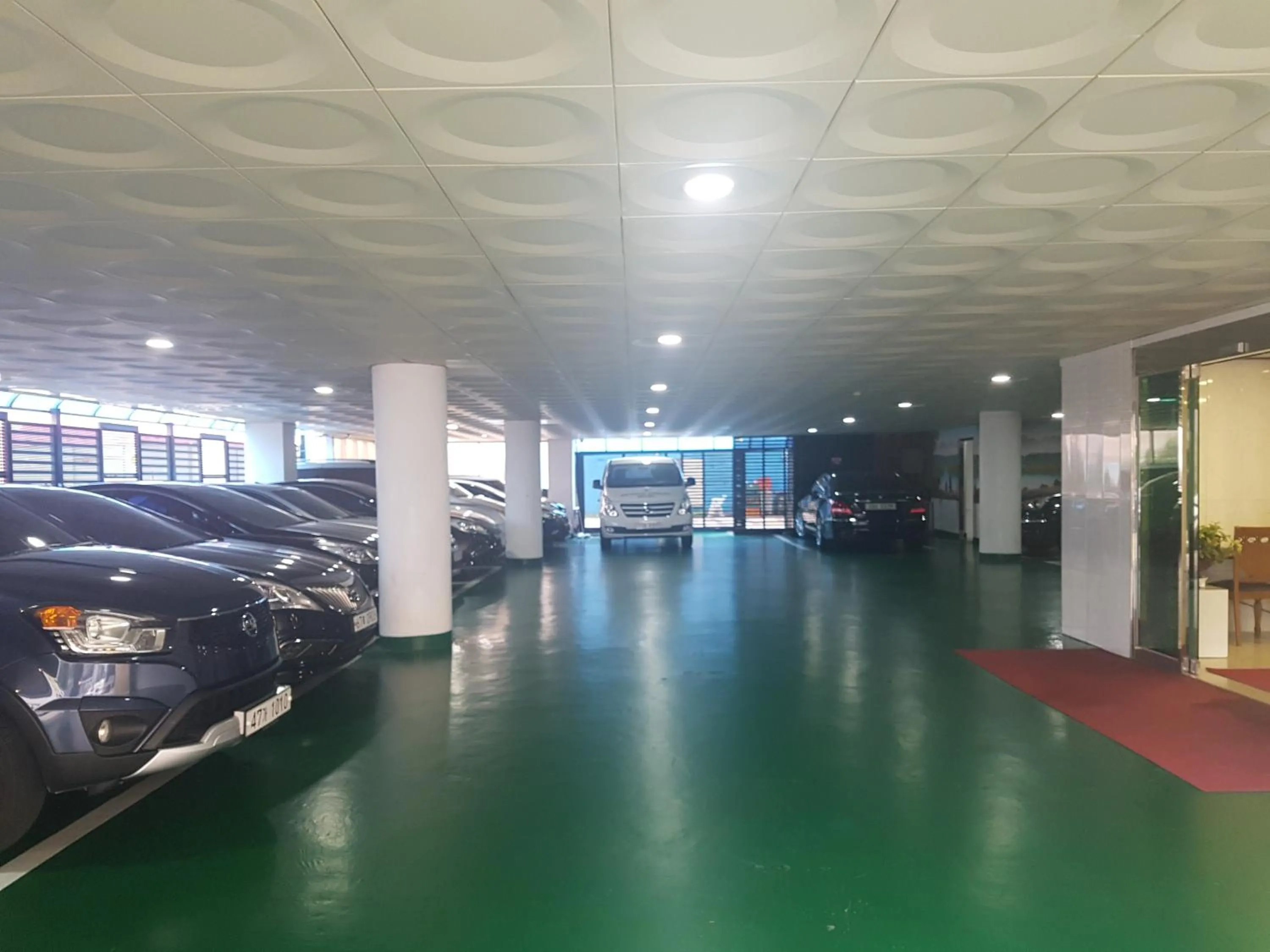 Parking in Incheon Airport Hotel