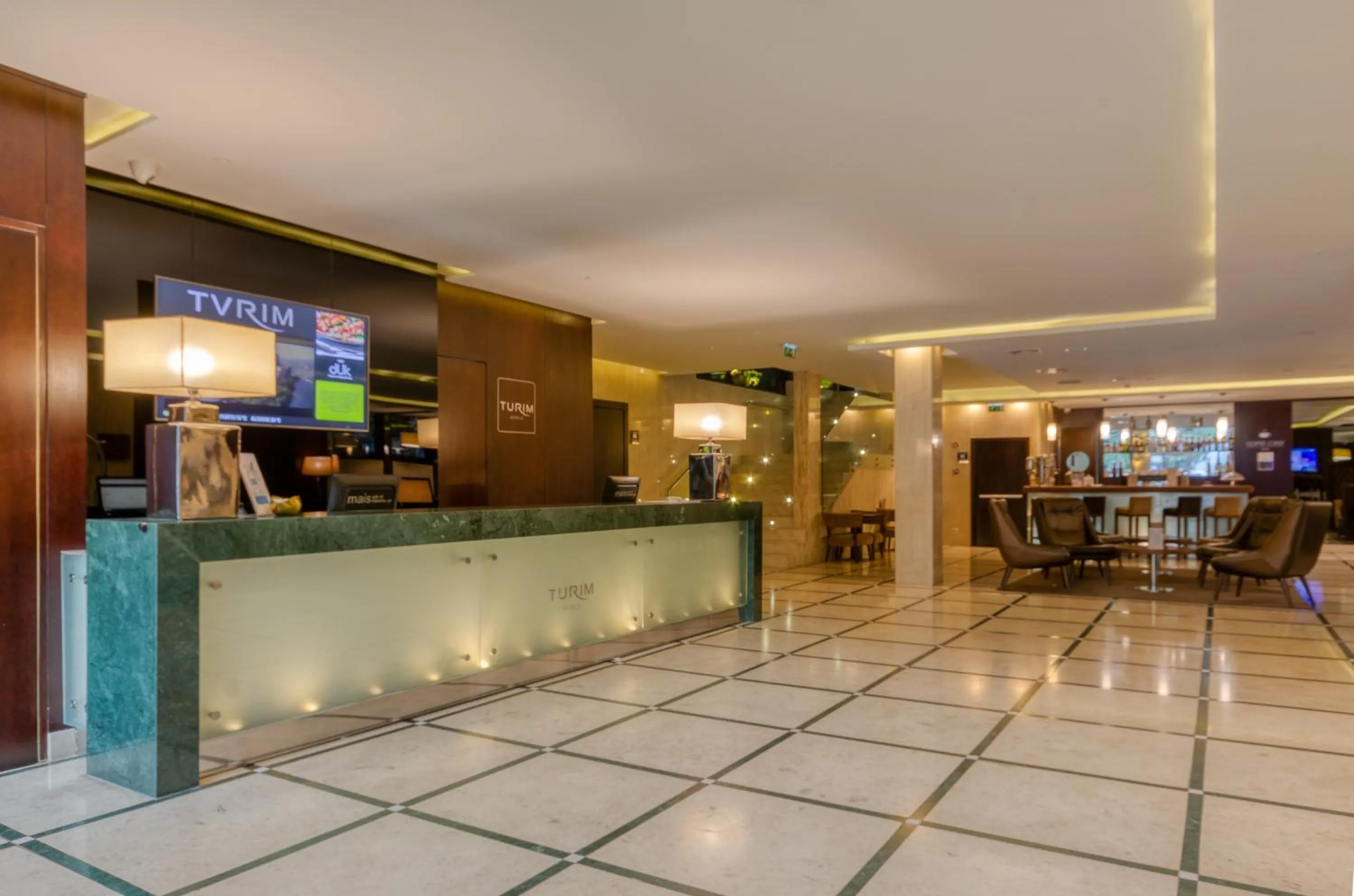 Lobby or reception in TURIM Av. Liberdade Hotel