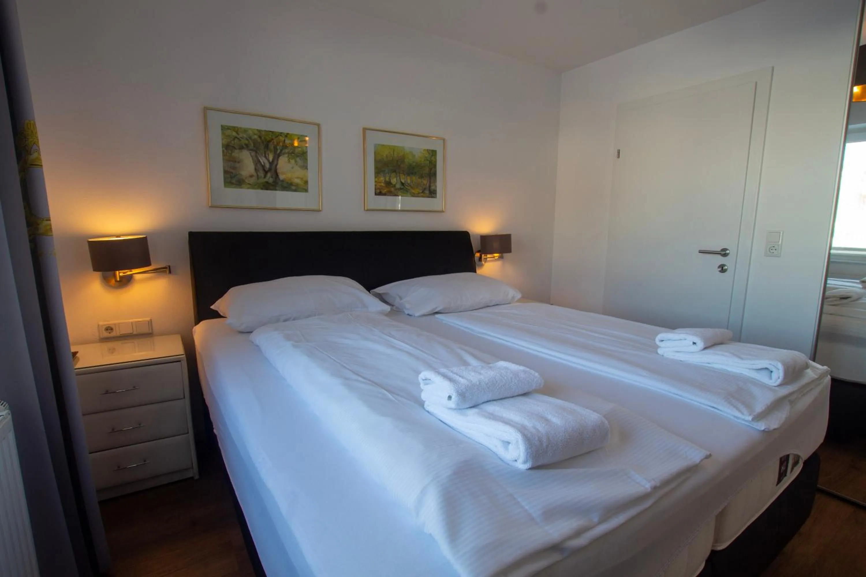 Bed in Panorama Apartments - Steinbock Lodges