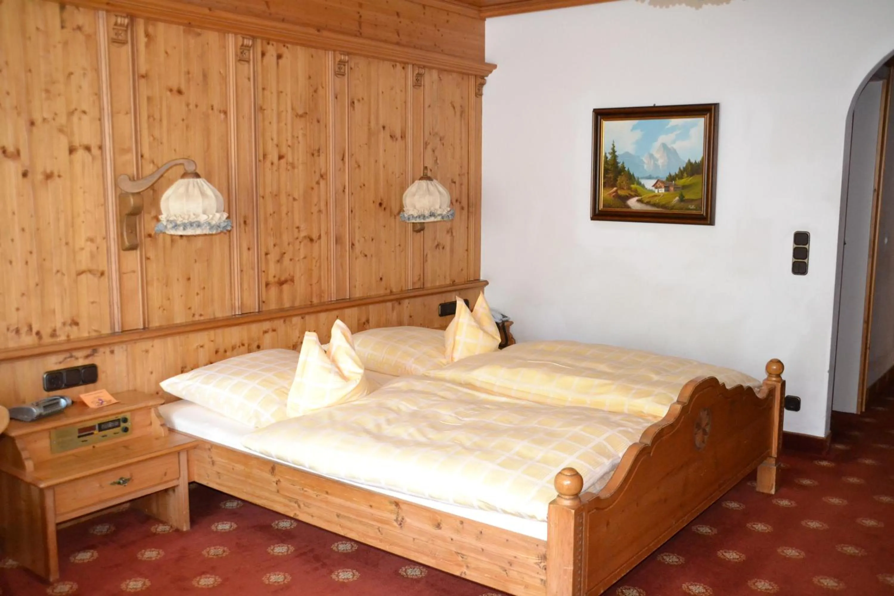 Photo of the whole room, Bed in Hotel Gasthof Adler