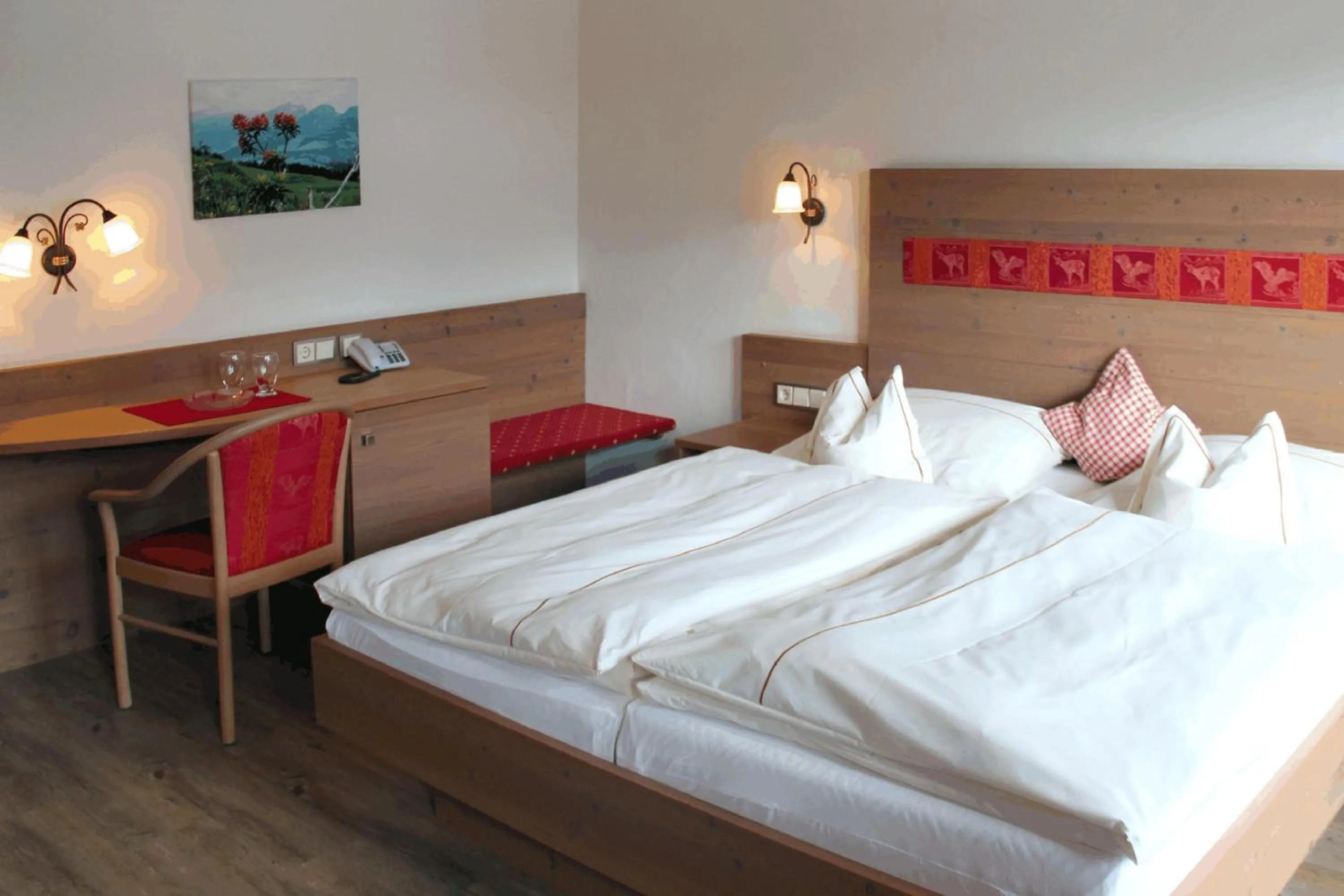 Photo of the whole room, Bed in Hotel Gasthof Adler