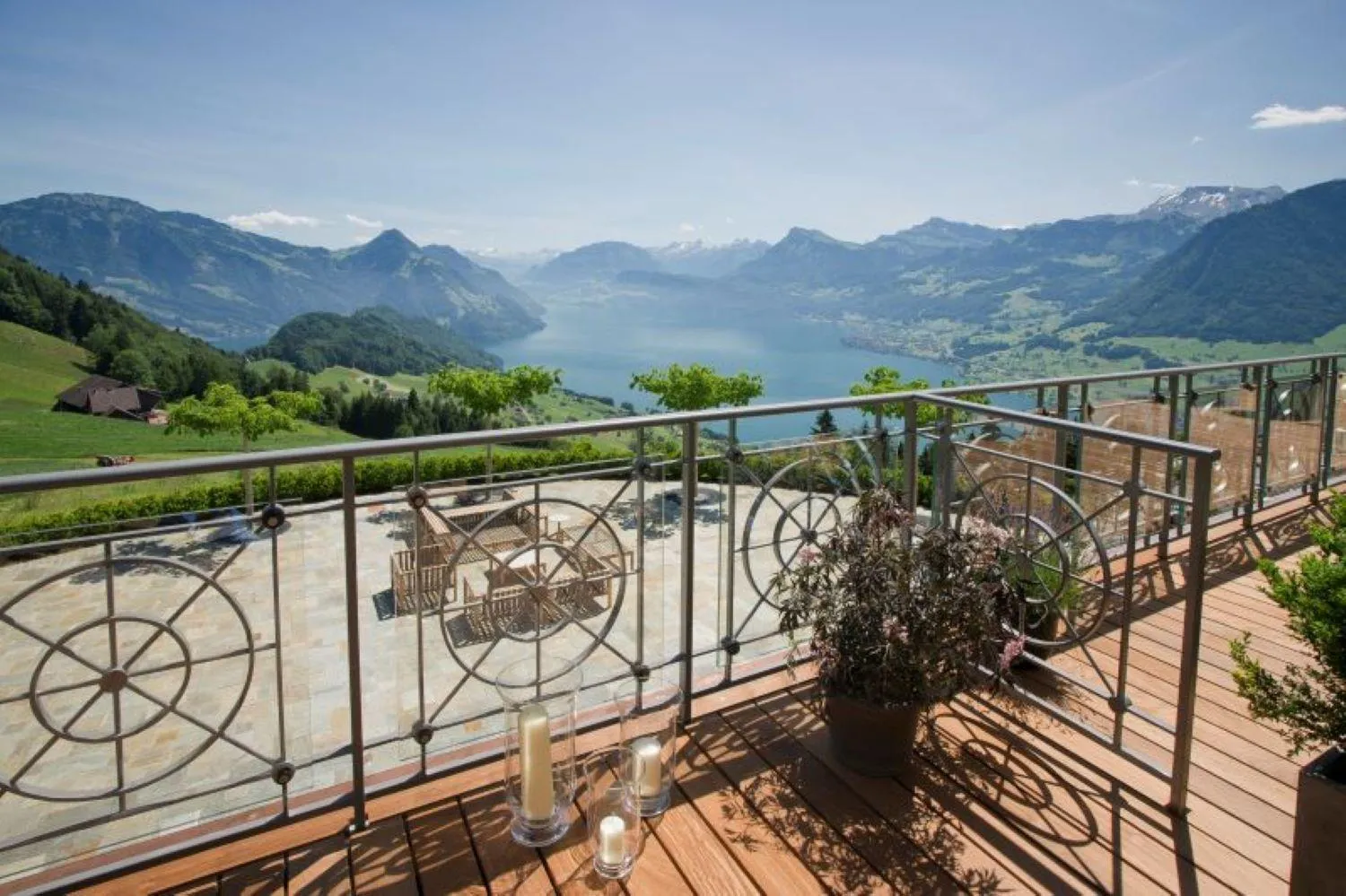 View (from property/room) in Hotel Villa Honegg