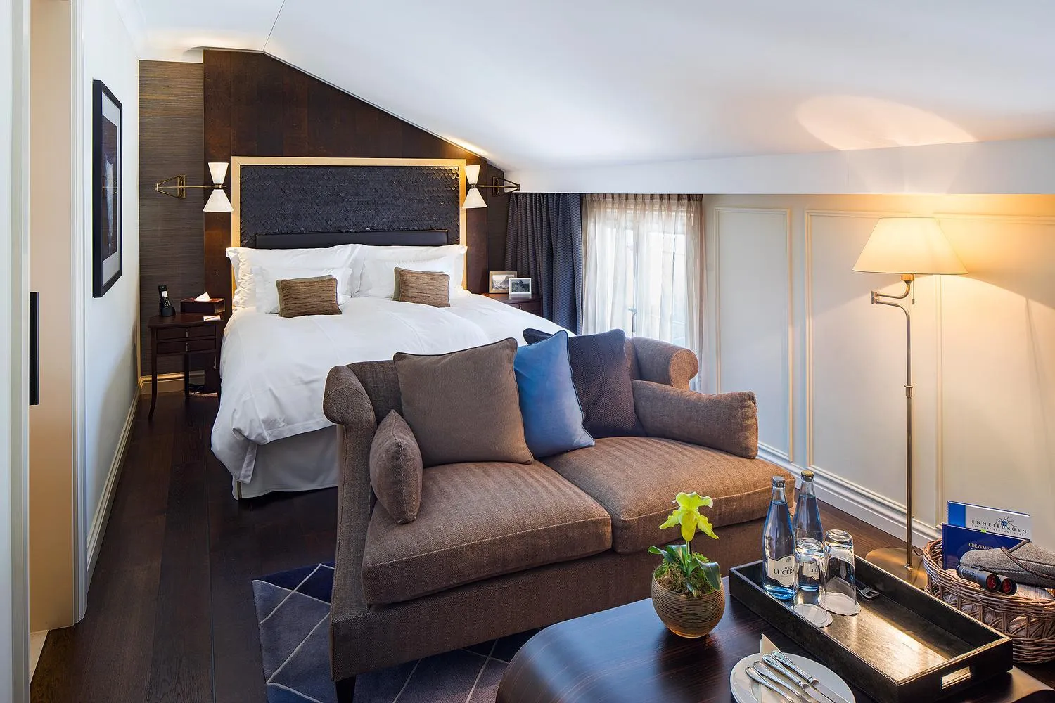 Photo of the whole room, Bed in Hotel Villa Honegg