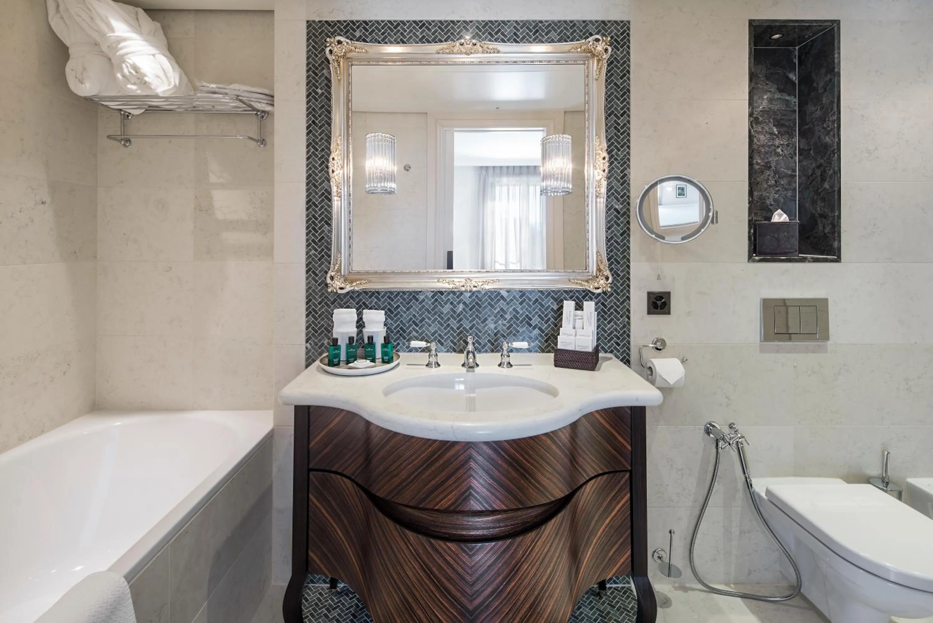 Bathroom in Hotel Villa Honegg