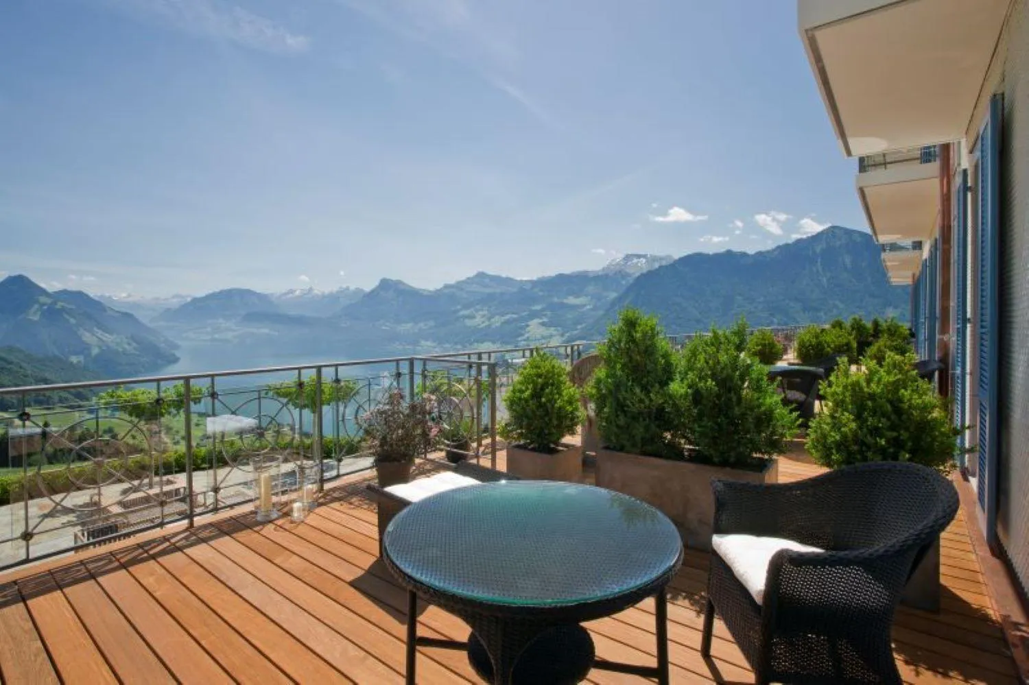 View (from property/room) in Hotel Villa Honegg