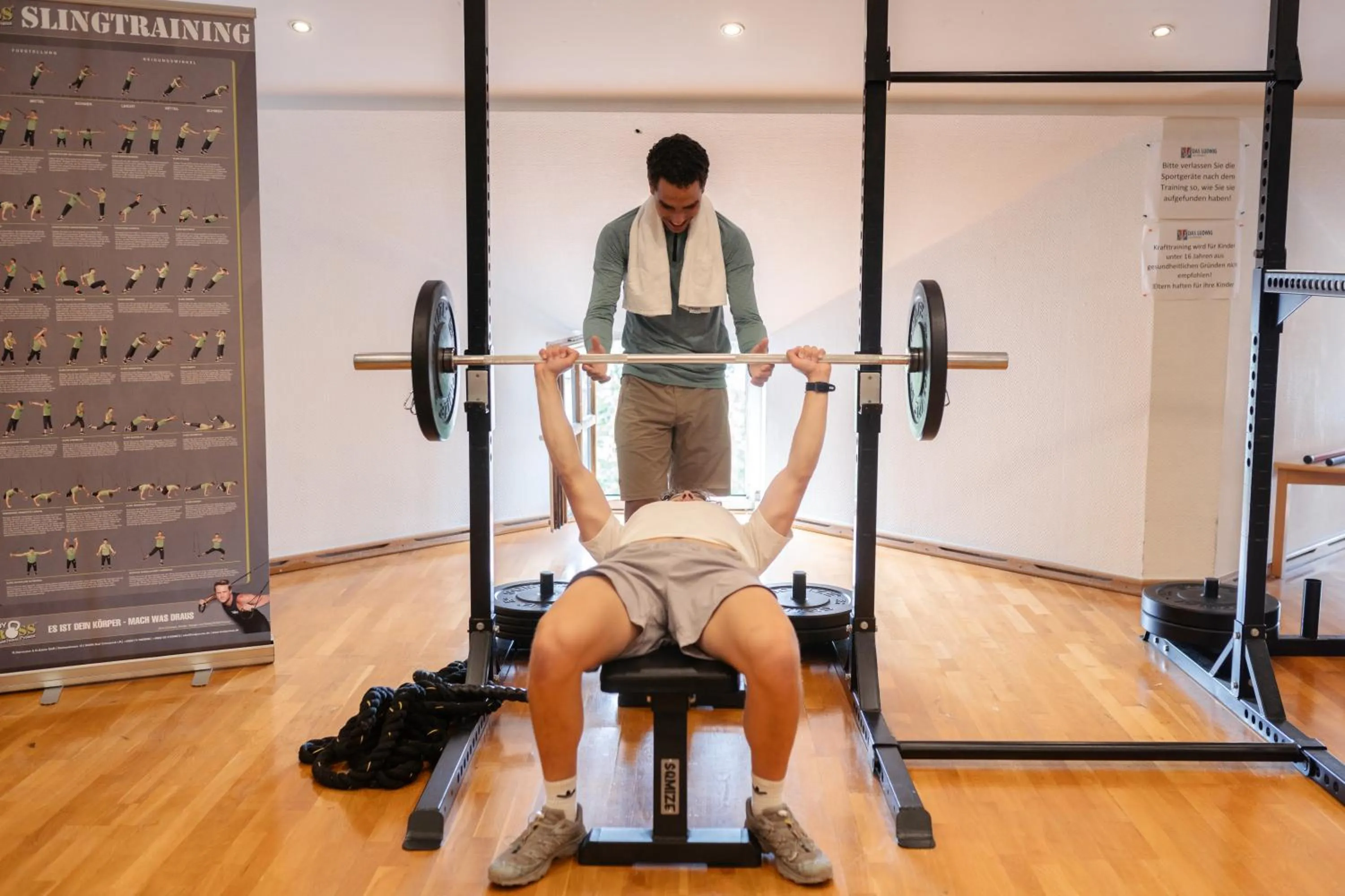 Fitness centre/facilities in Hotel Das Ludwig