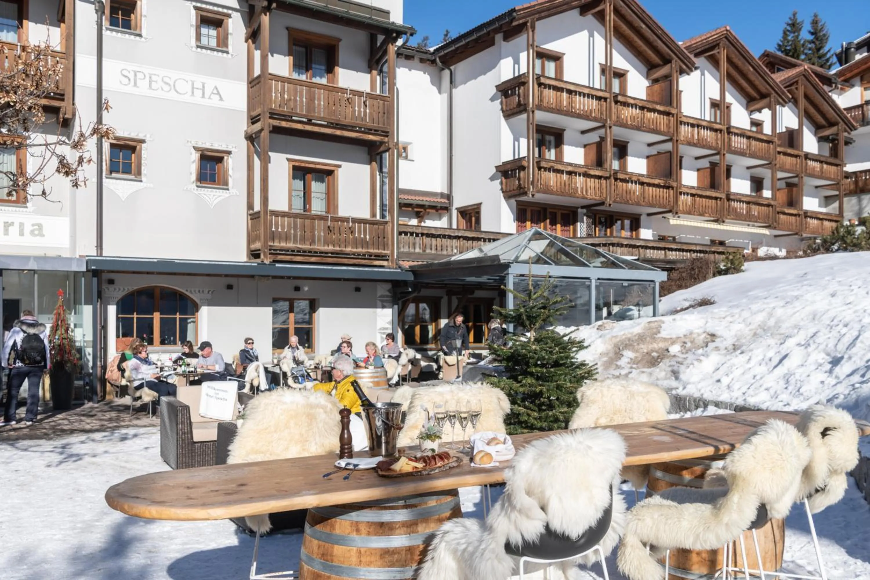 Winter in Hotel Spescha