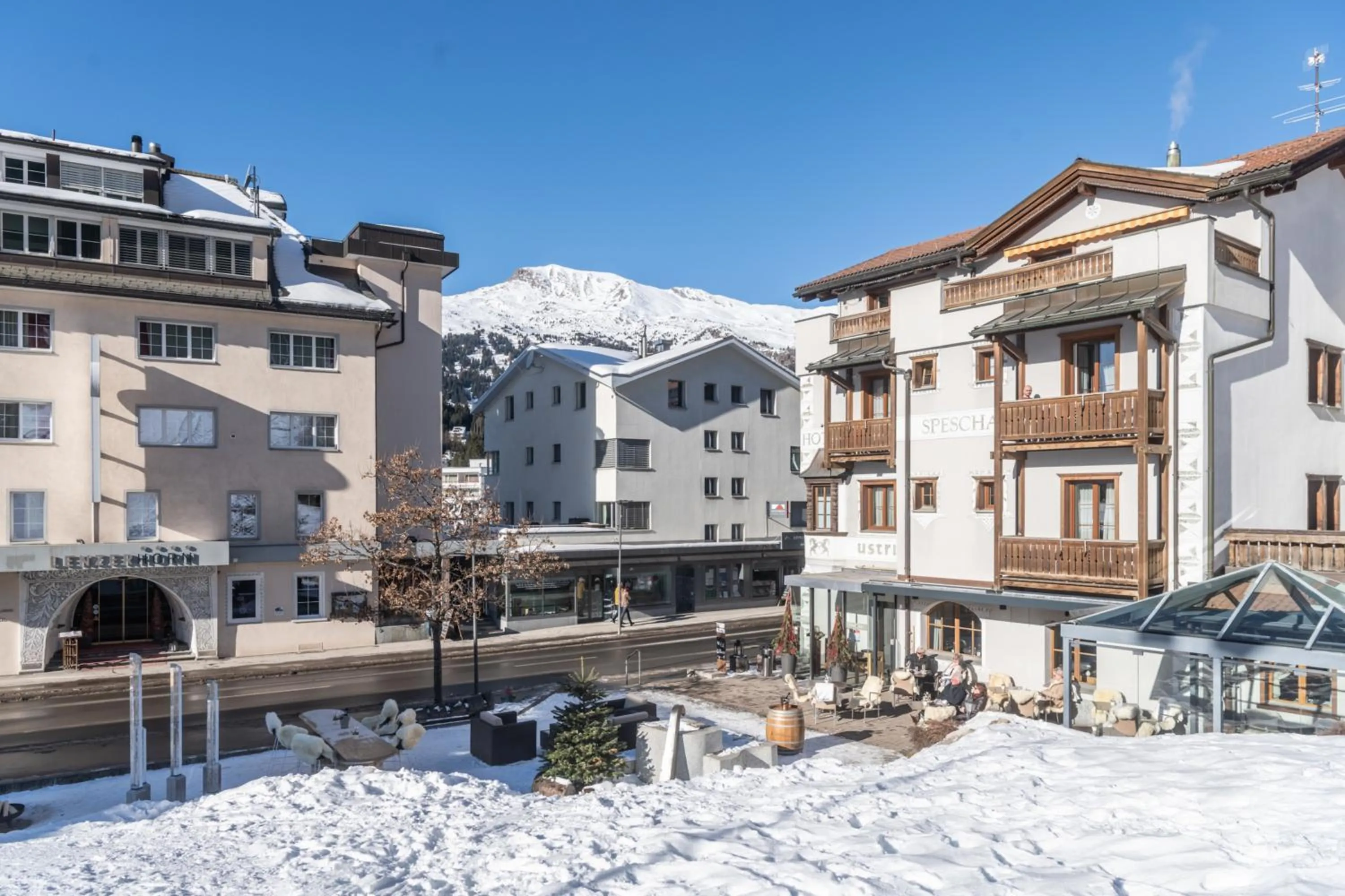 Property building in Hotel Spescha