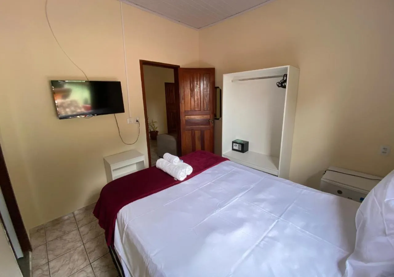 Bedroom, Bed in Pousada Alto da Praia