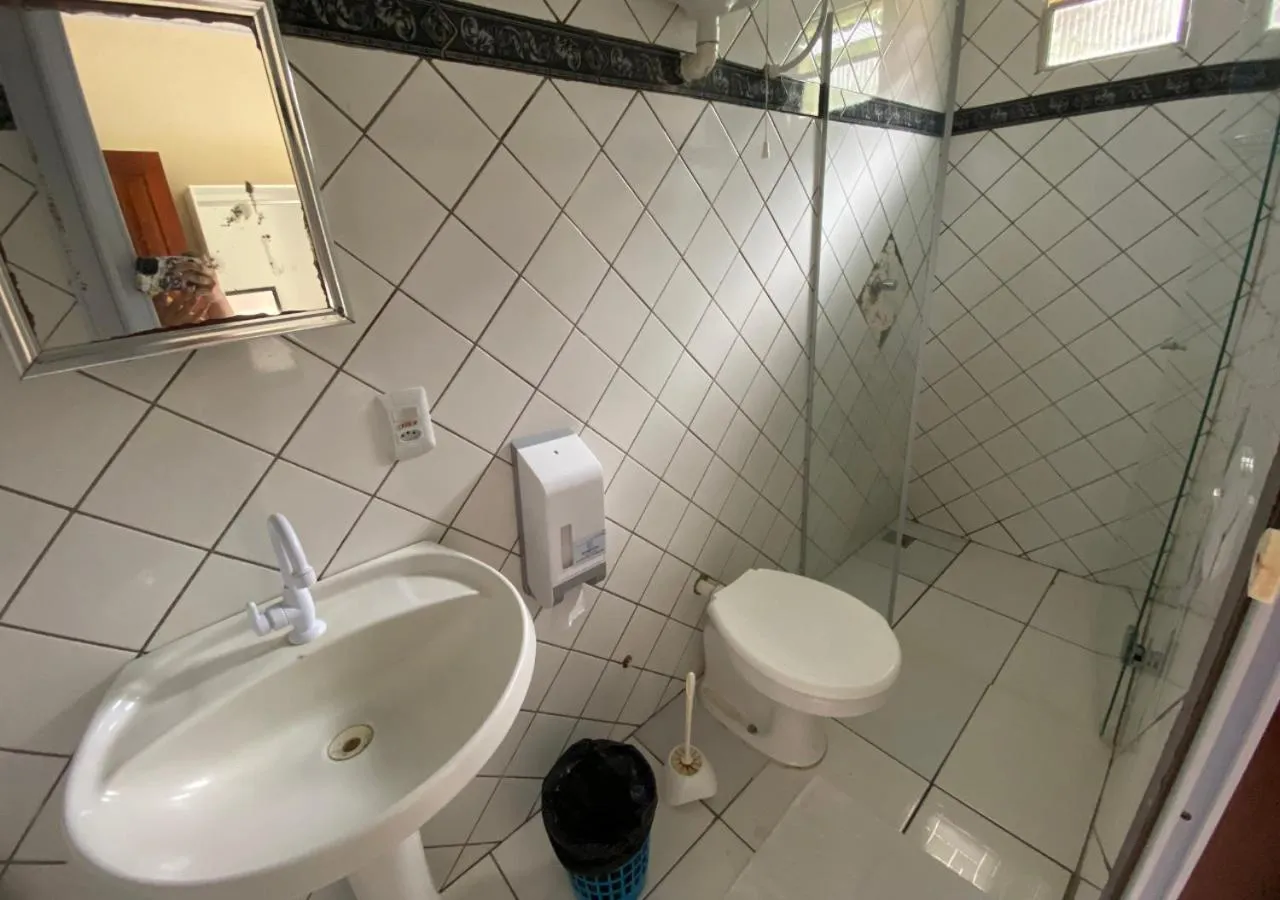 Bathroom in Pousada Alto da Praia