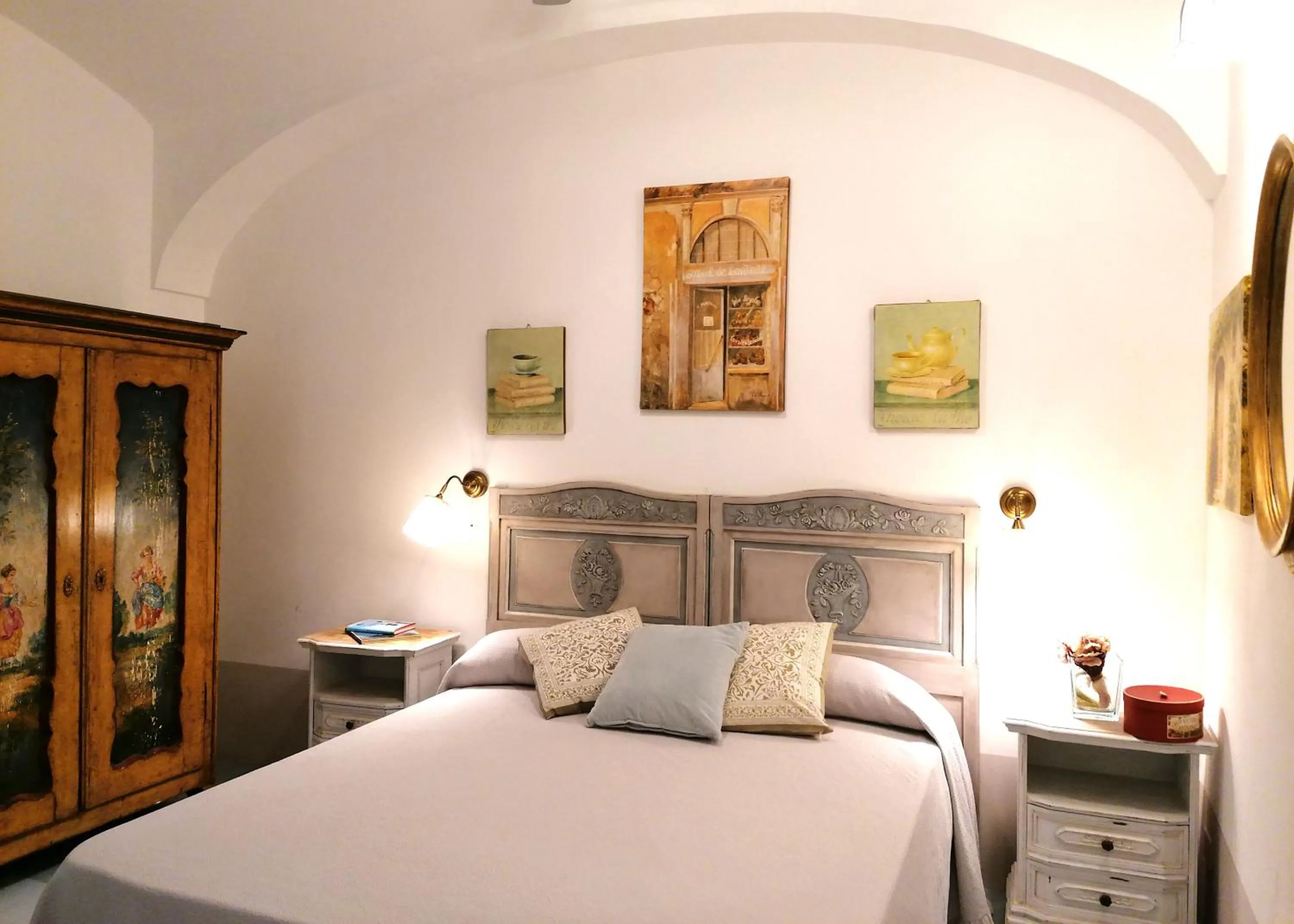Bed in Casa del Cuore